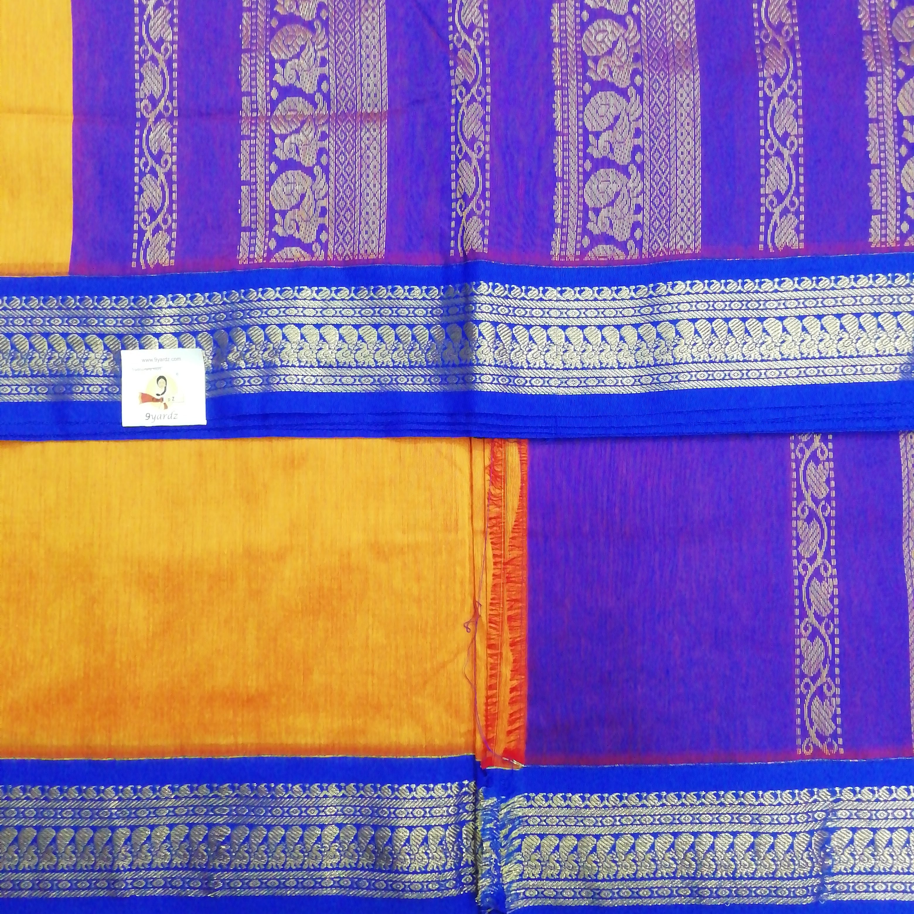 Kalyani Cotton 9 metres/ 10 yards approx Madisar