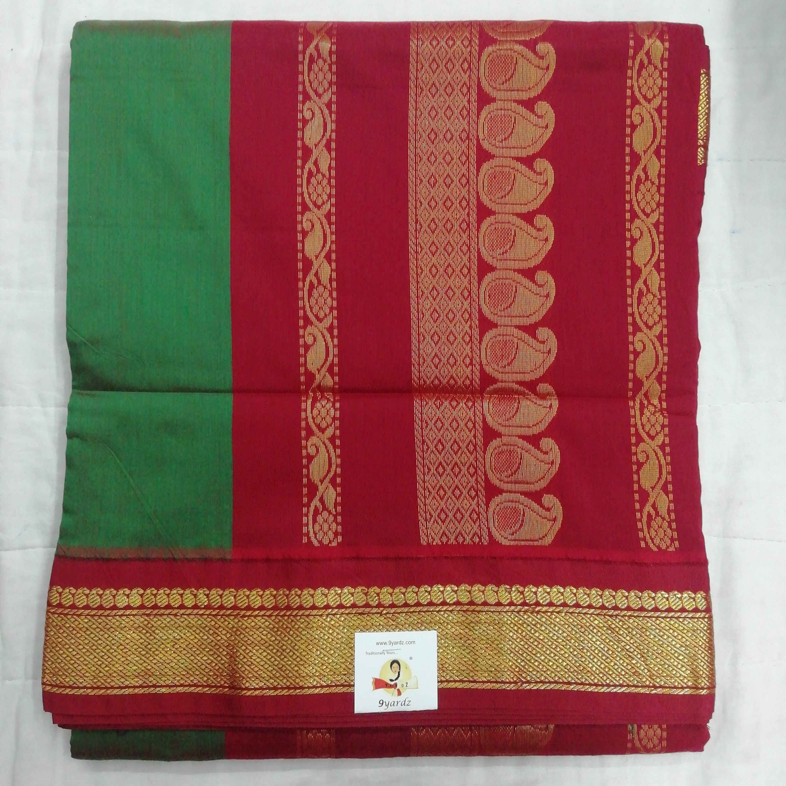 Kalyani Cotton 9 metres/ 10 yards approx Madisar
