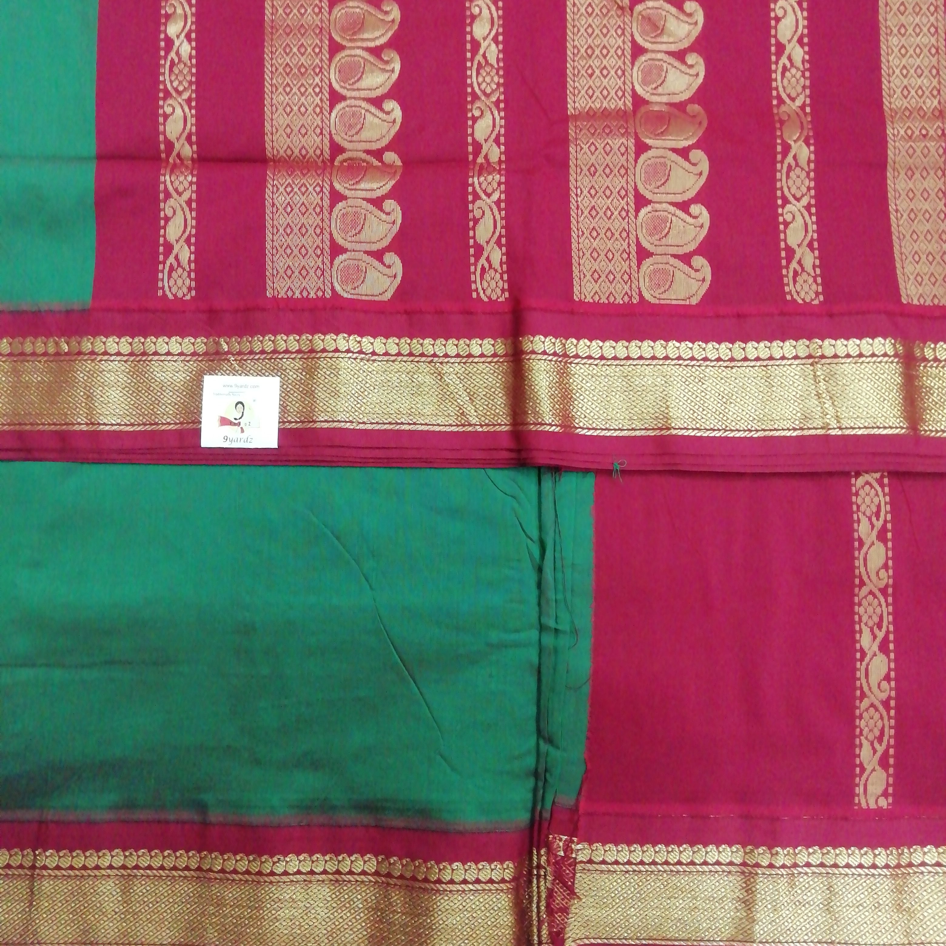 Kalyani Cotton 9 metres/ 10 yards approx Madisar