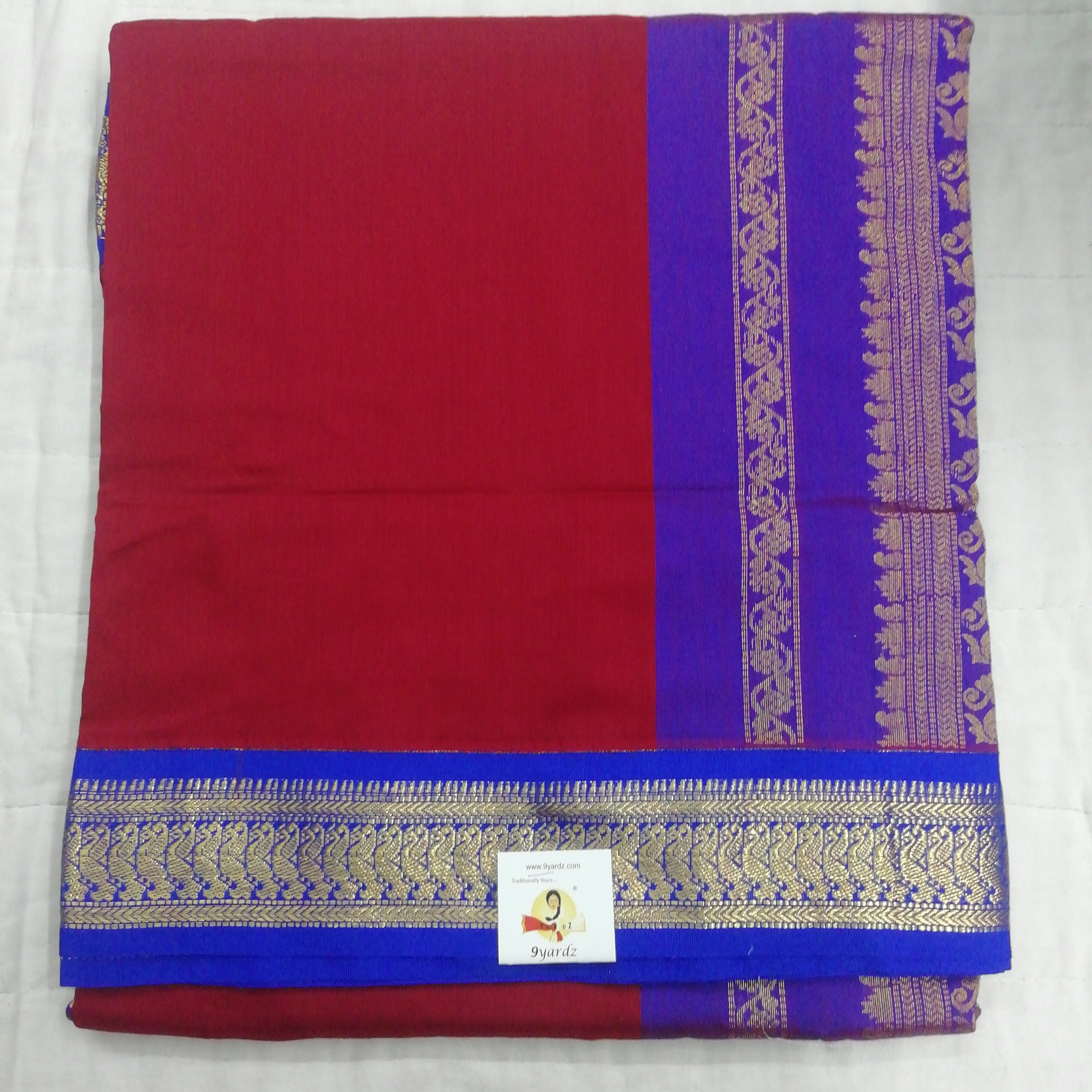 Kalyani Cotton 9 metres/ 10 yards approx Madisar