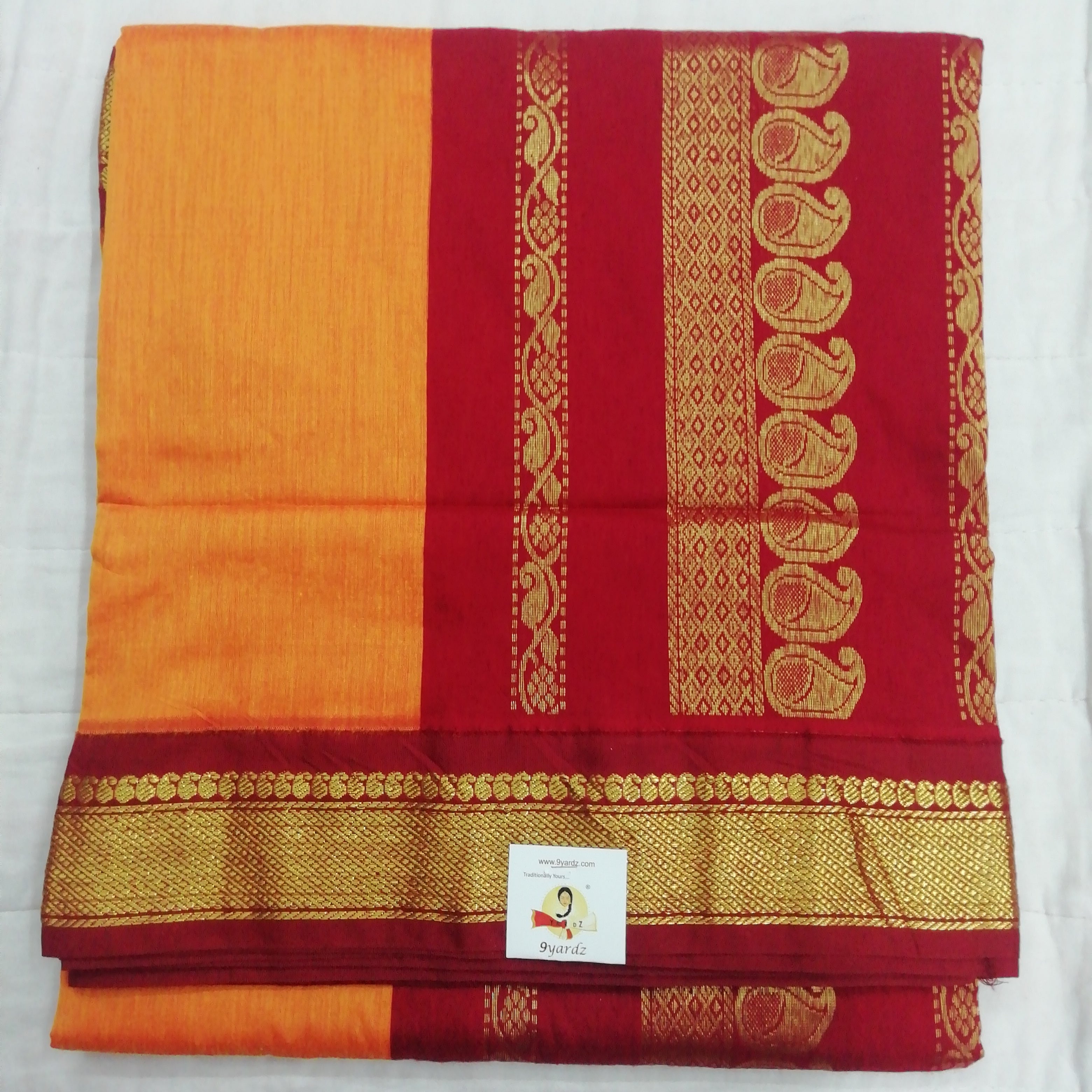 Kalyani Cotton 9 metres/ 10 yards approx Madisar