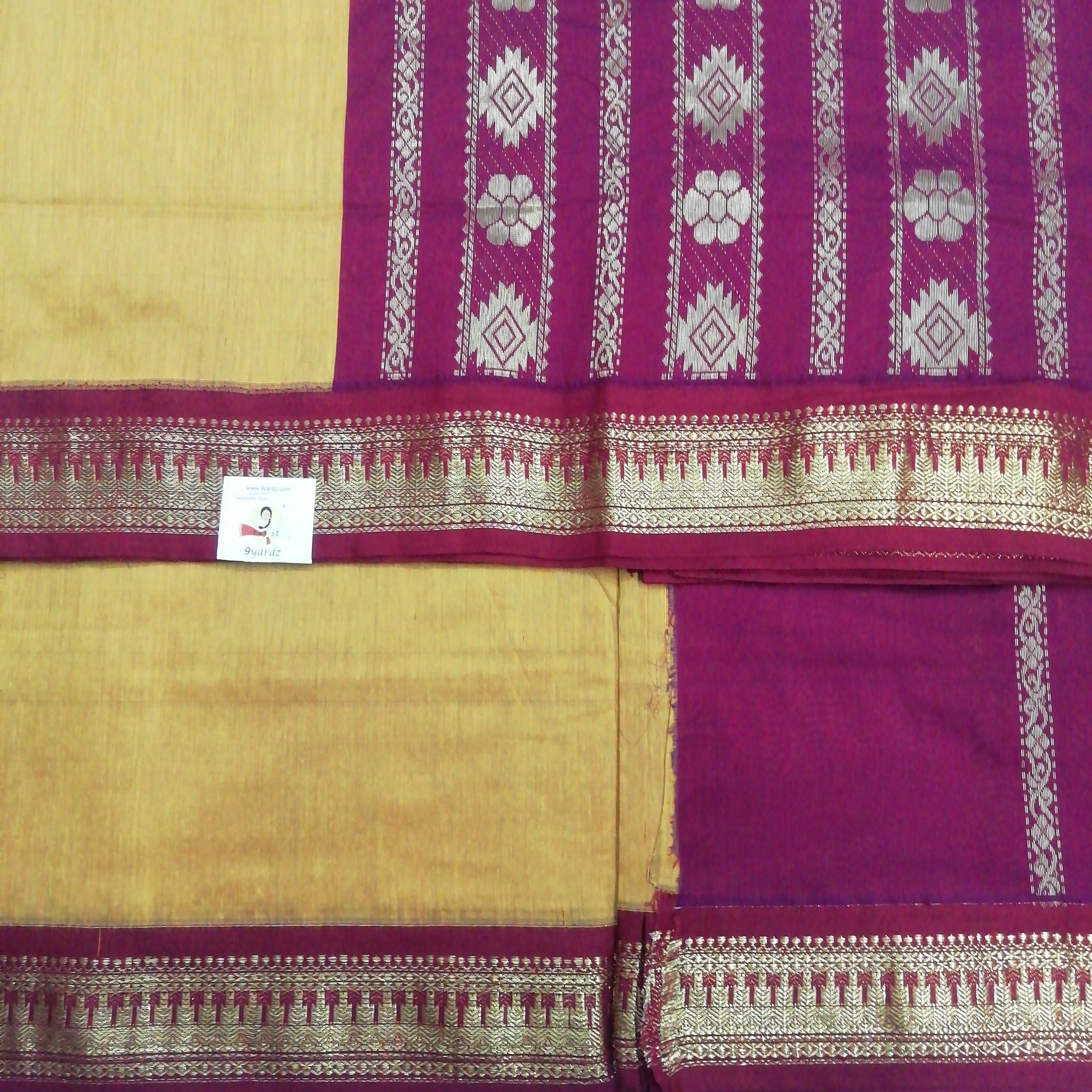 Kalyani Cotton 9 metres/ 10 yards approx Madisar