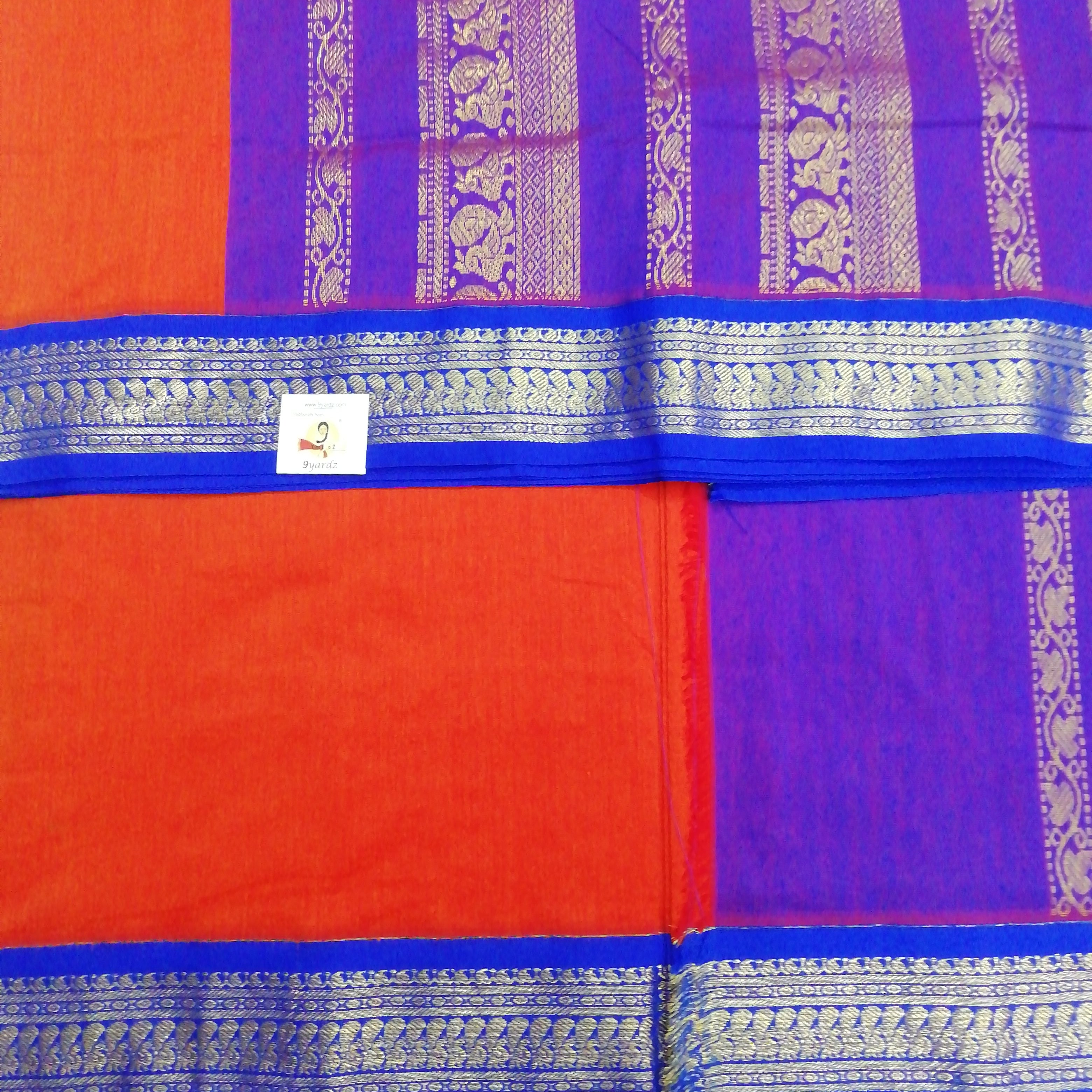 Kalyani Cotton 9 metres/ 10 yards approx Madisar