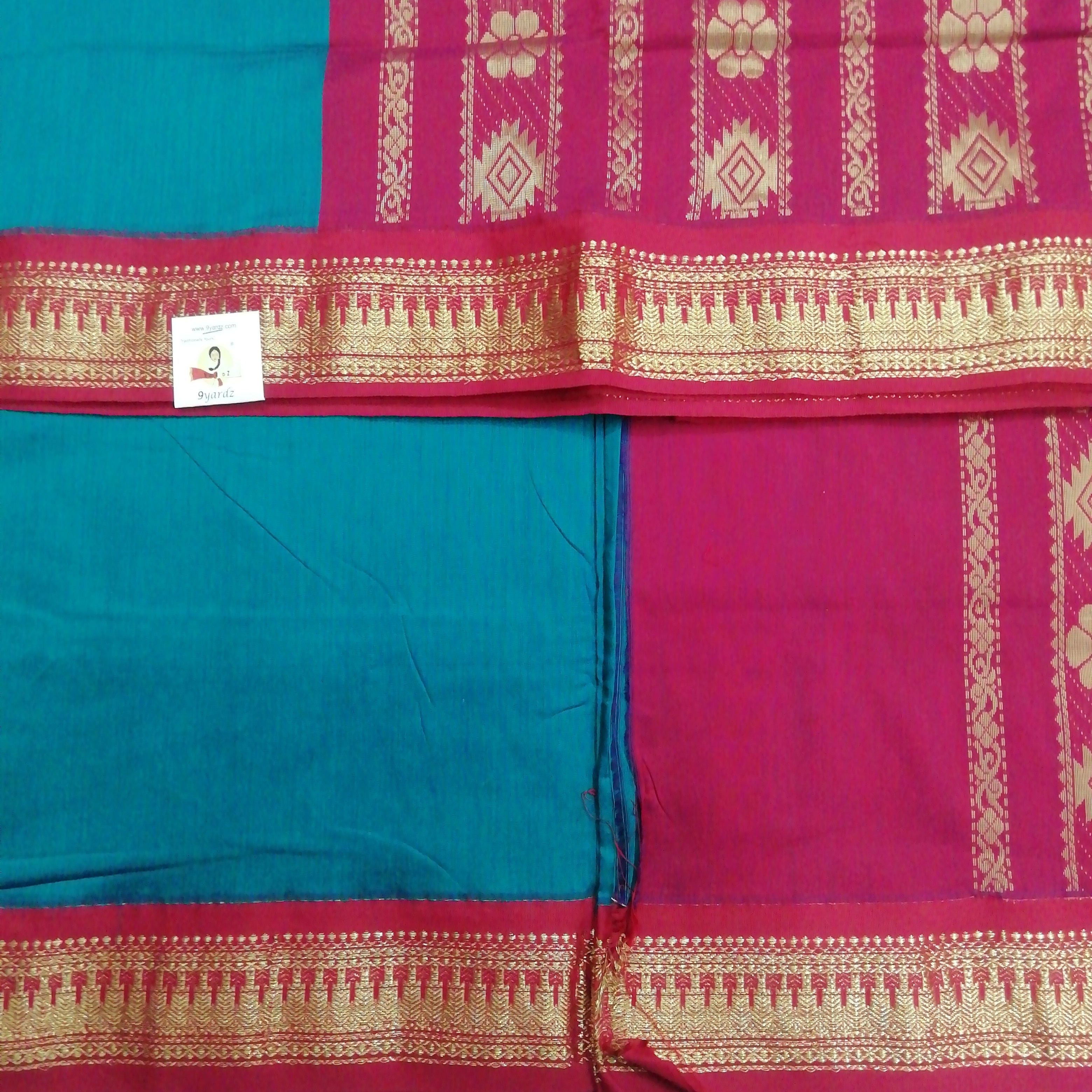 Kalyani Cotton 9 metres/ 10 yards approx Madisar