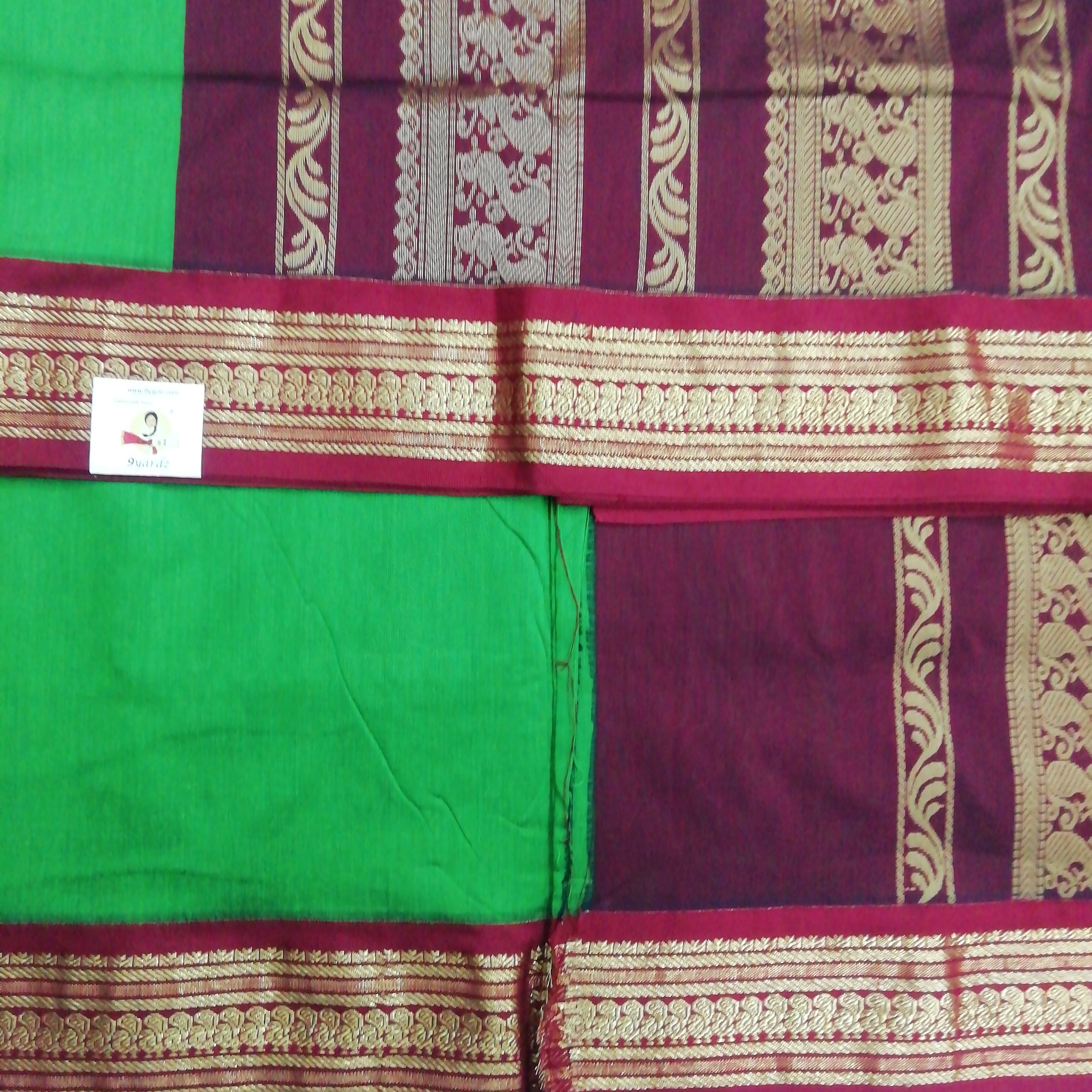 Kalyani Cotton 9 metres/ 10 yards approx Madisar