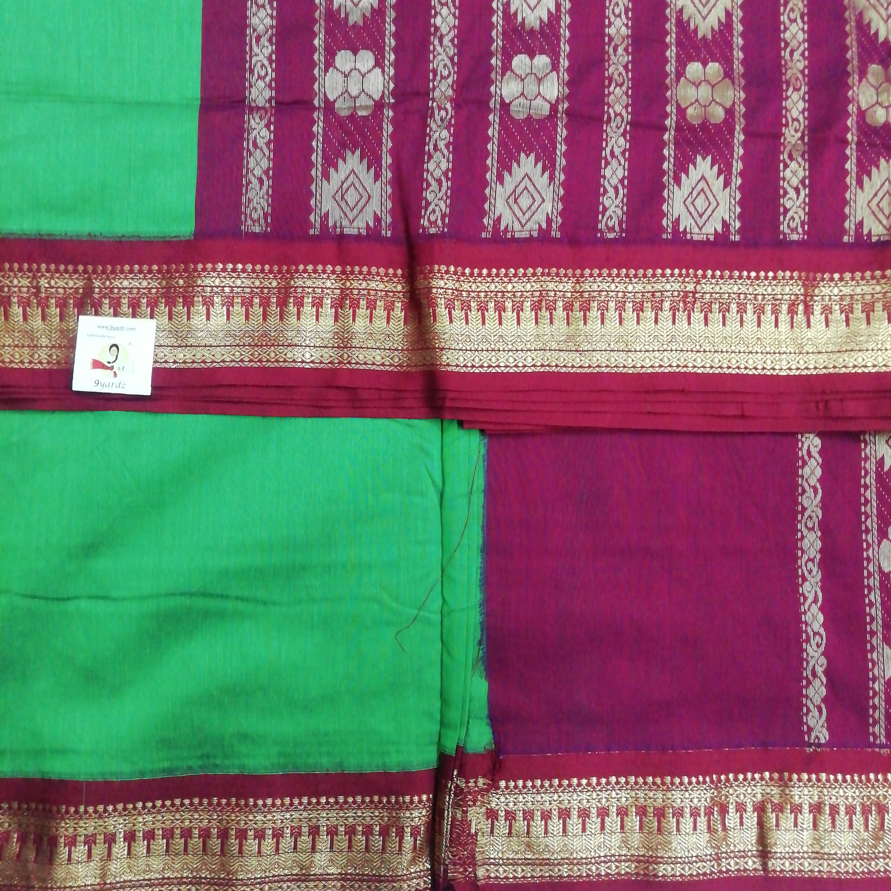 Kalyani Cotton 9 metres/ 10 yards approx Madisar