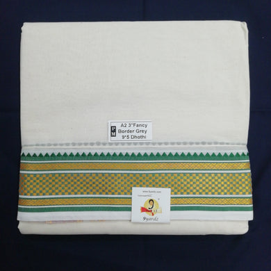 Nagari Cotton dhoti 9*5 Dhoti