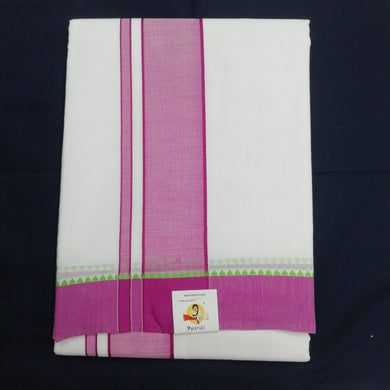 Cotton dhoti 9*5 Dhoti