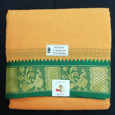 Nagari Cotton Colour Dhothi 10*6