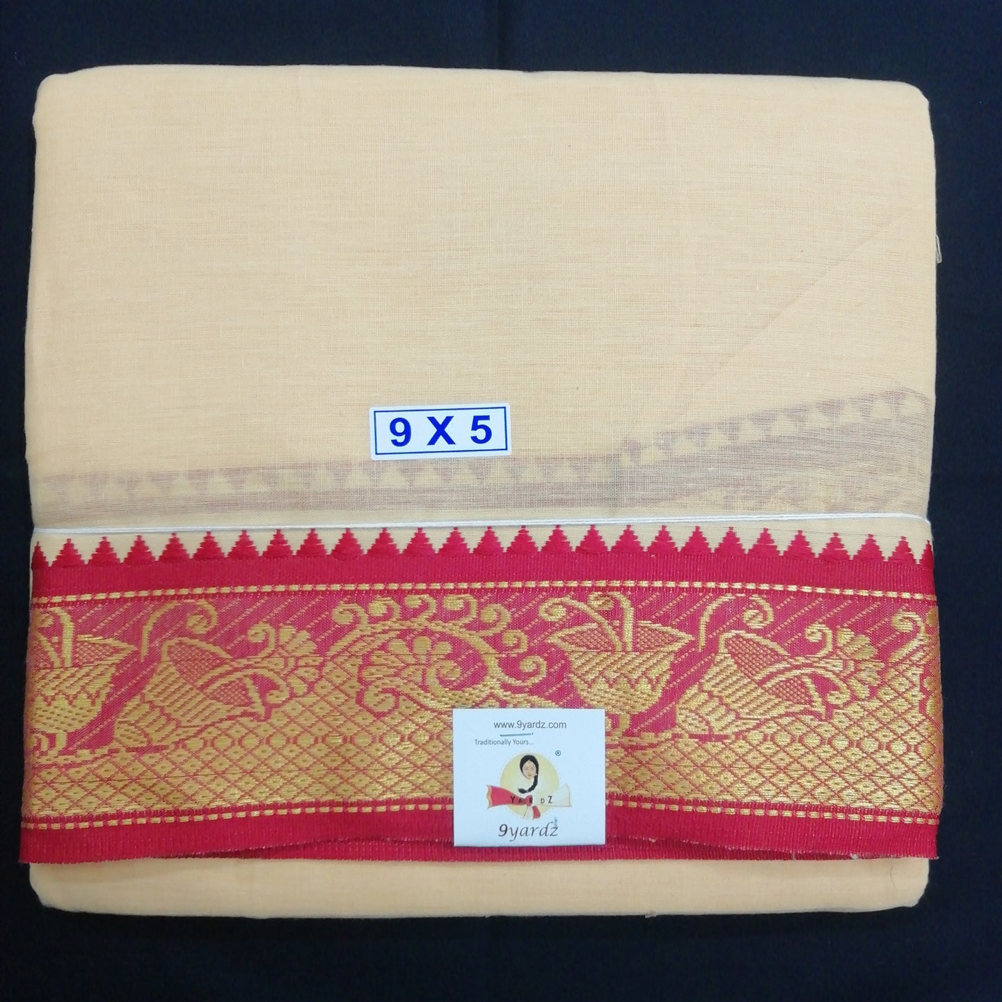 Nagari Cotton Colour Dhoti 9*5