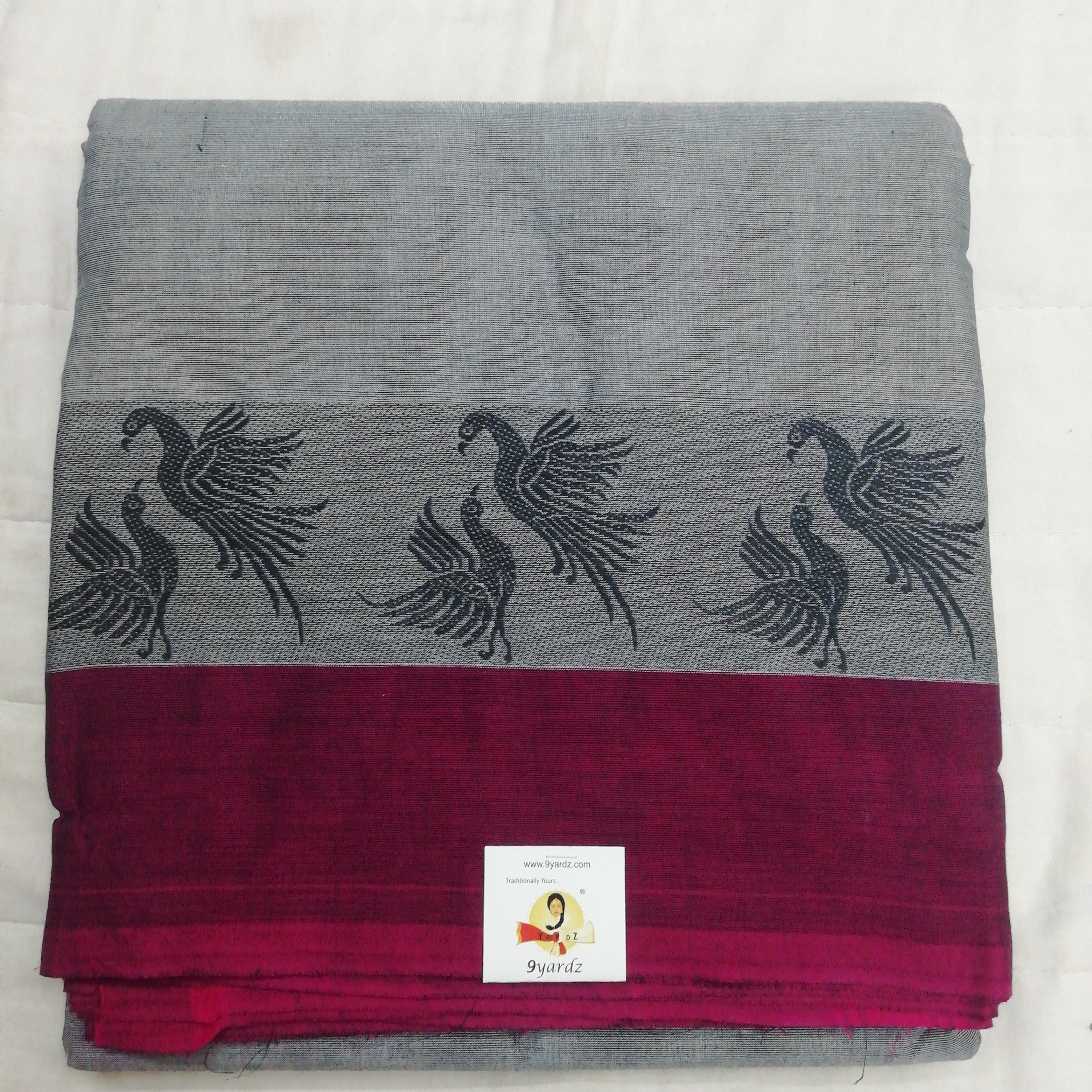 Arupukottai cotton 10 yards madisar