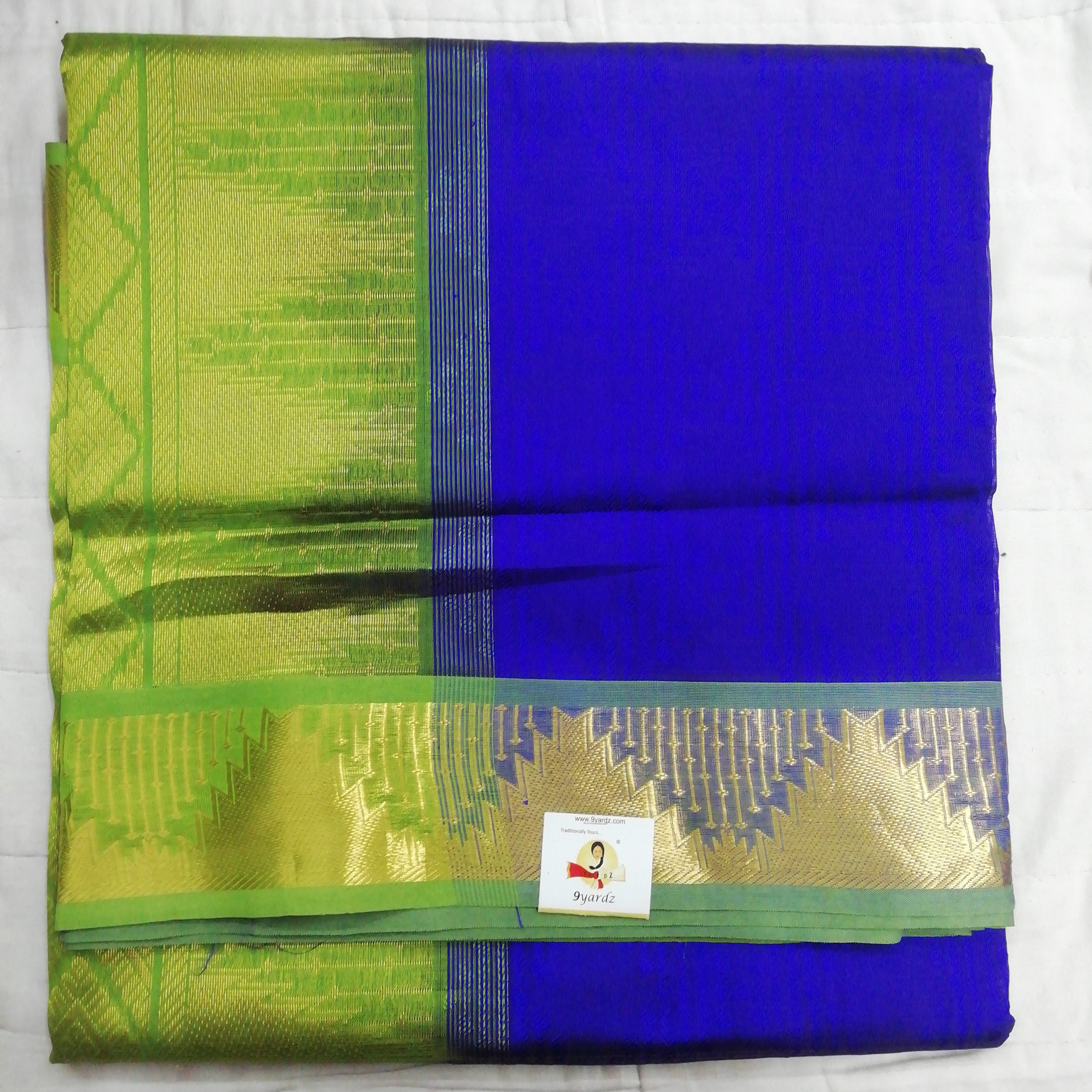 Pure silk cotton- embossed, 10 yards madisar