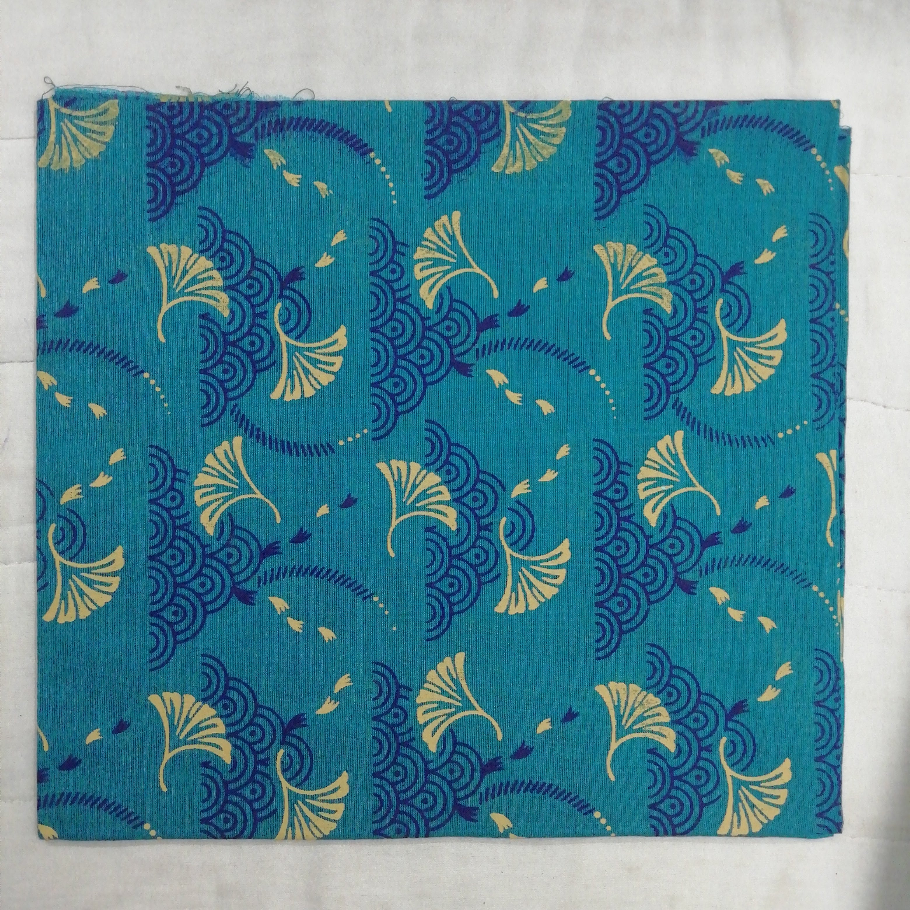 Printed cotton blouse bits