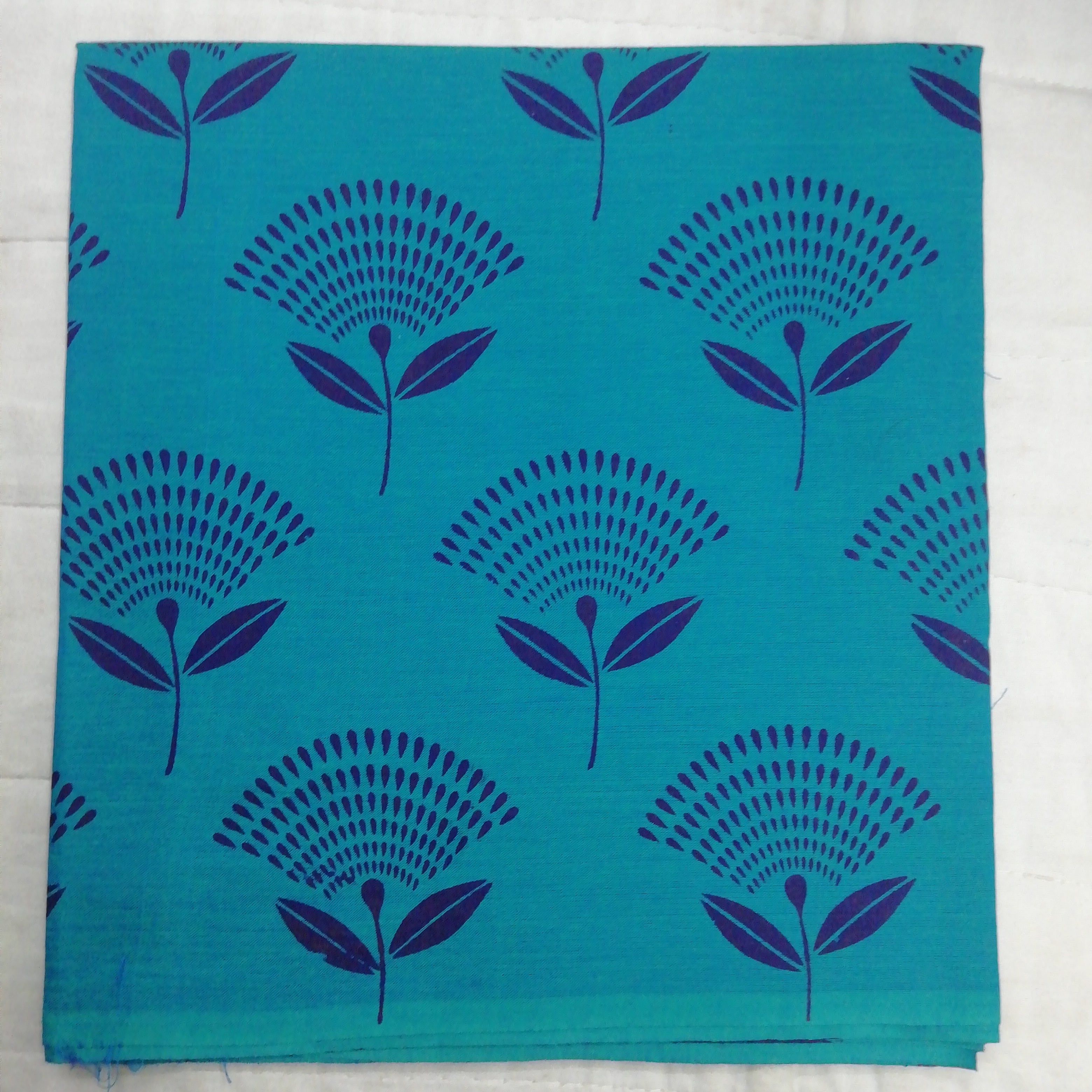 Printed cotton blouse bits