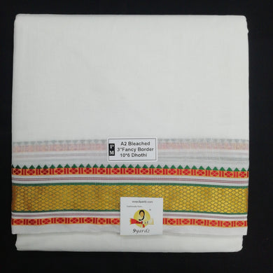 Nagari Cotton Dhothi 10*6