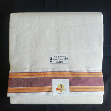 Nagari Cotton Dhothi 10*6