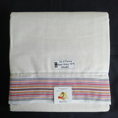 Nagari Cotton Dhothi 10*6