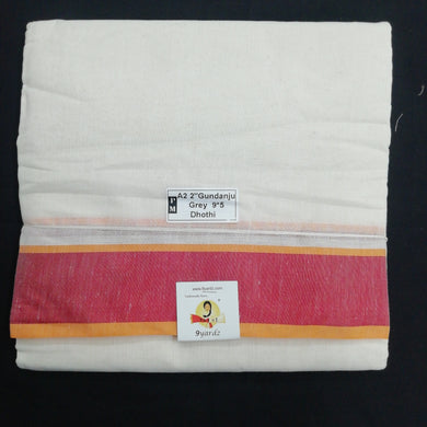 Nagari Cotton Dhothi 9*5