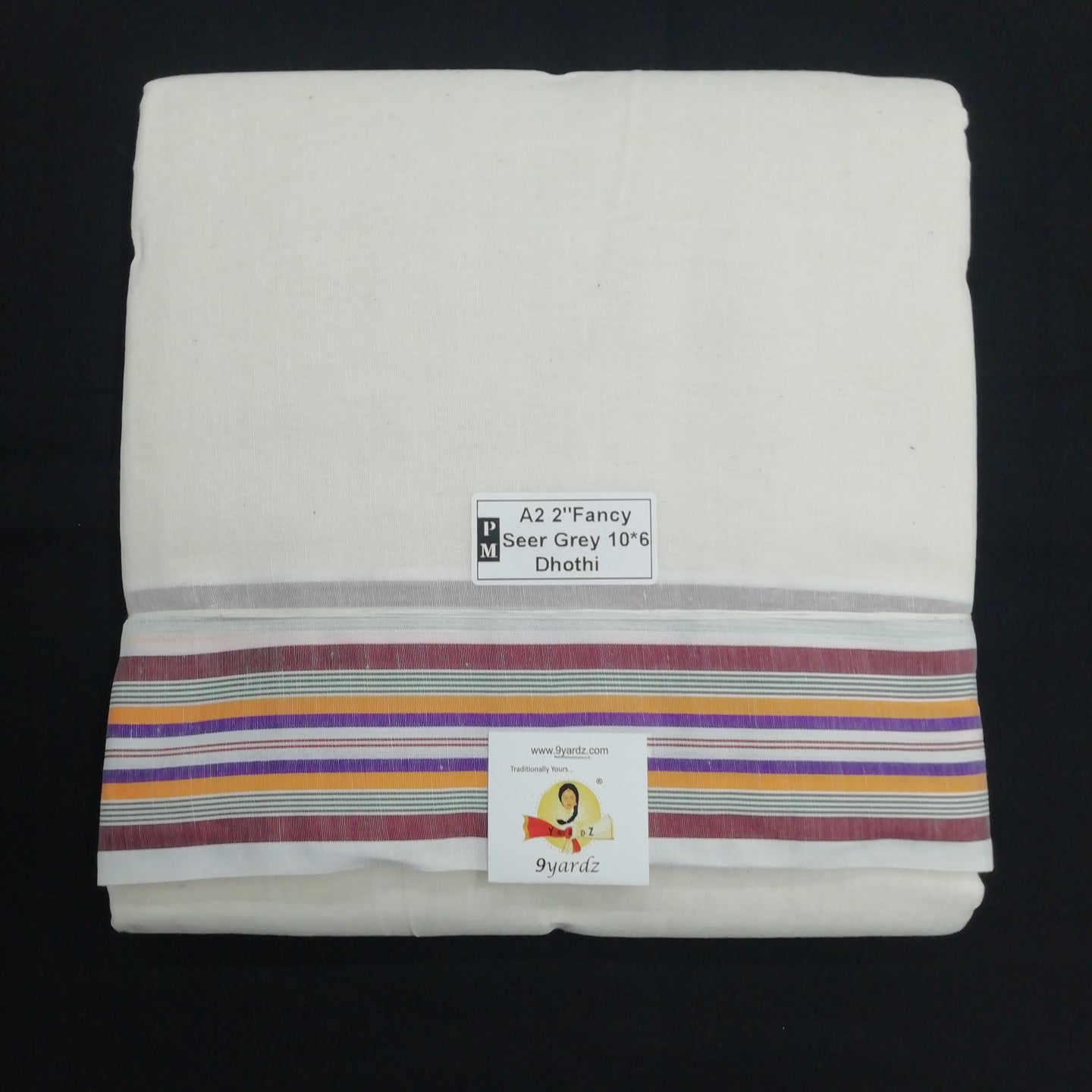 Nagari Cotton Dhothi 10*6