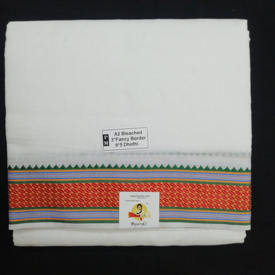 Nagari Cotton dhoti 9*5 Dhoti