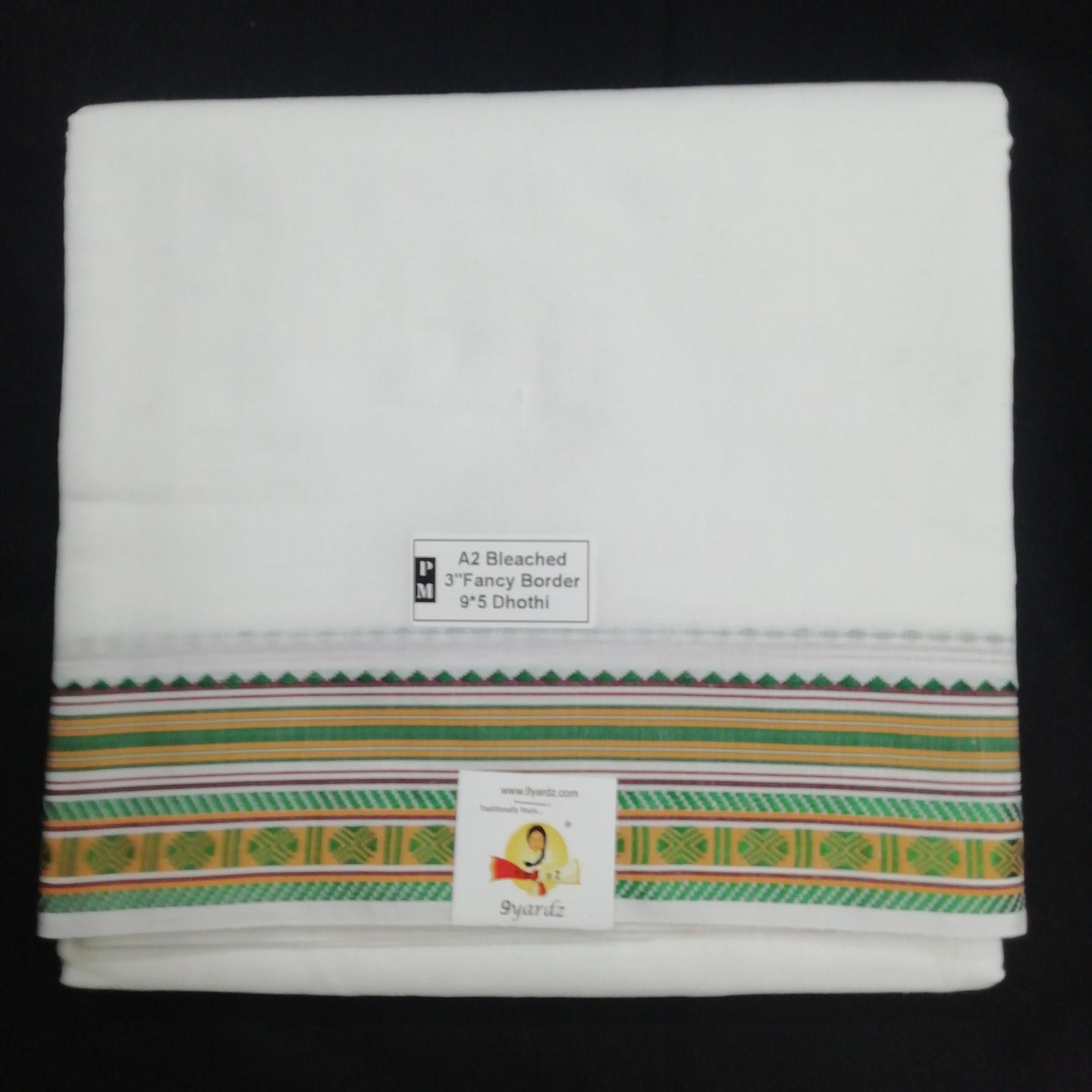 Nagari Cotton dhoti 9*5 Dhoti