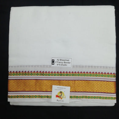 Nagari Cotton dhoti 9*5 Dhoti