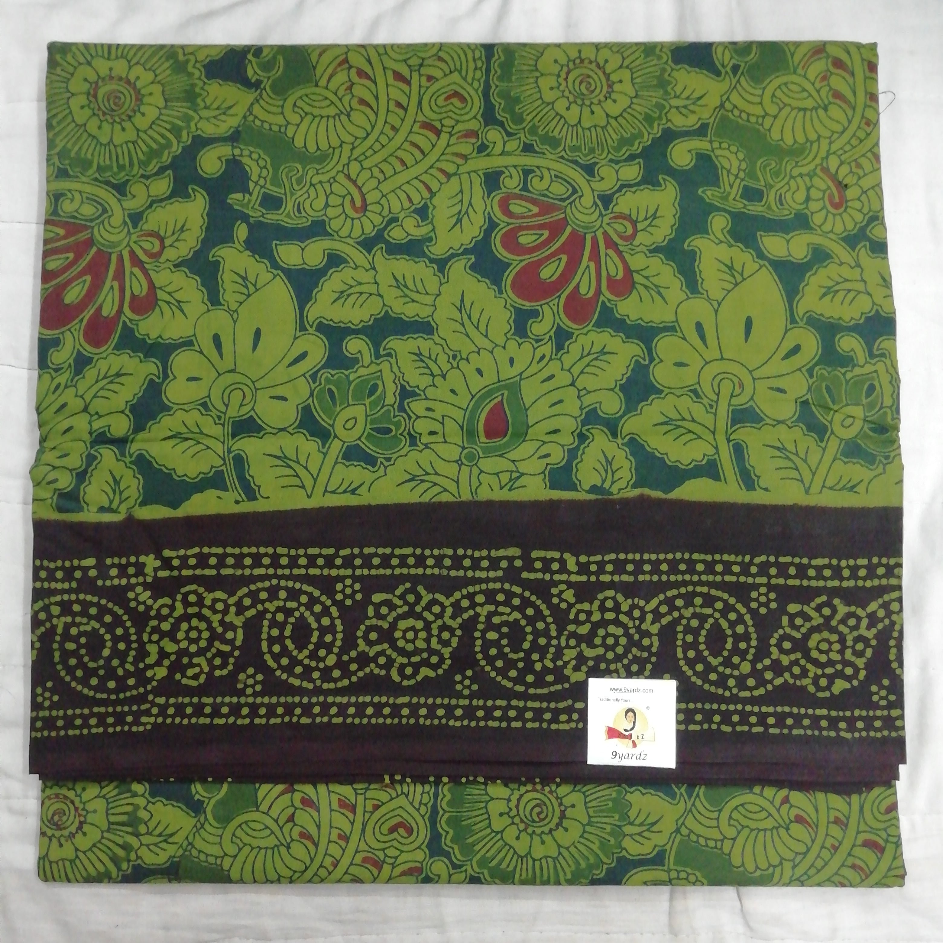 Colour Kalamkari Design- 10.5 yards