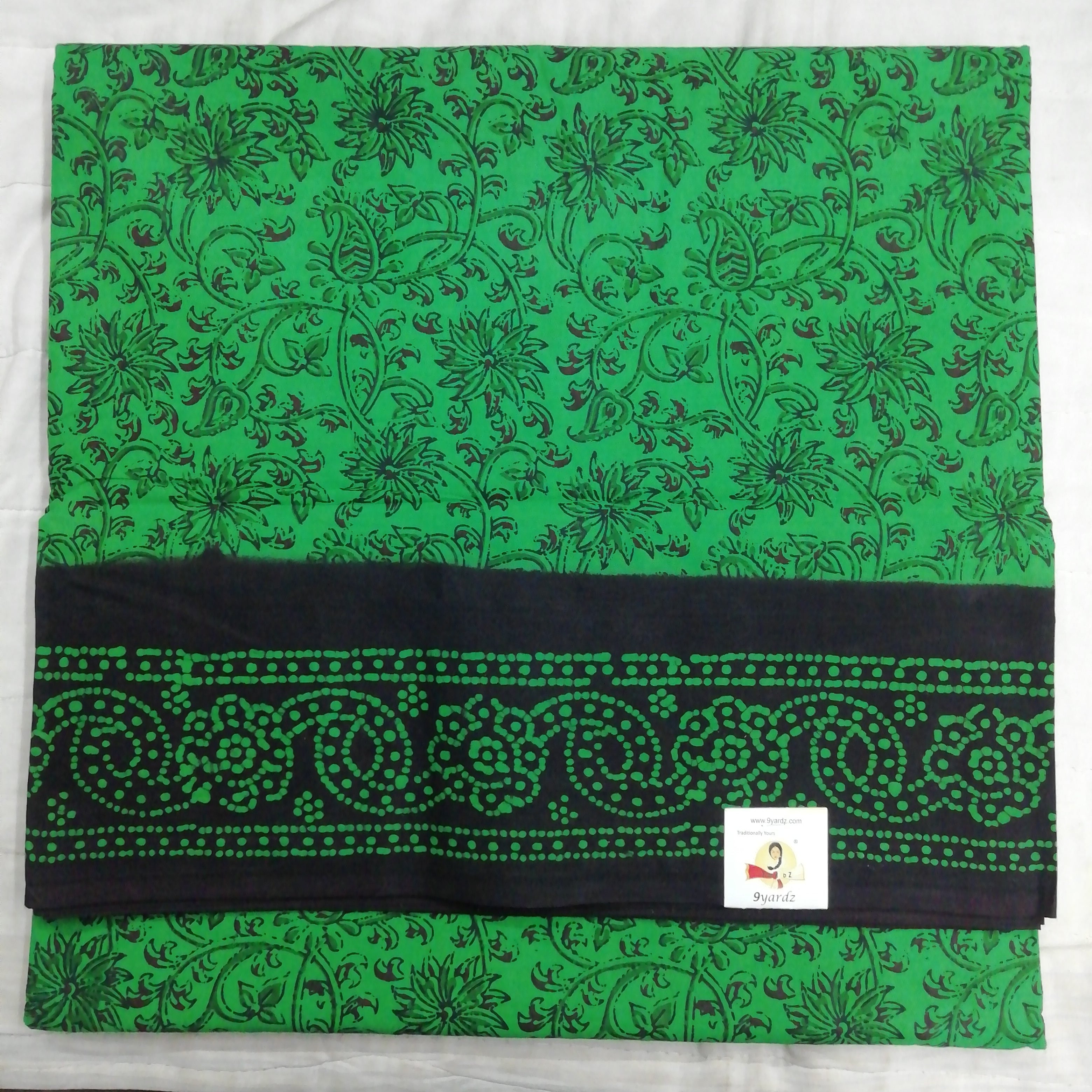 Colour Kalamkari Design- 10.5 yards