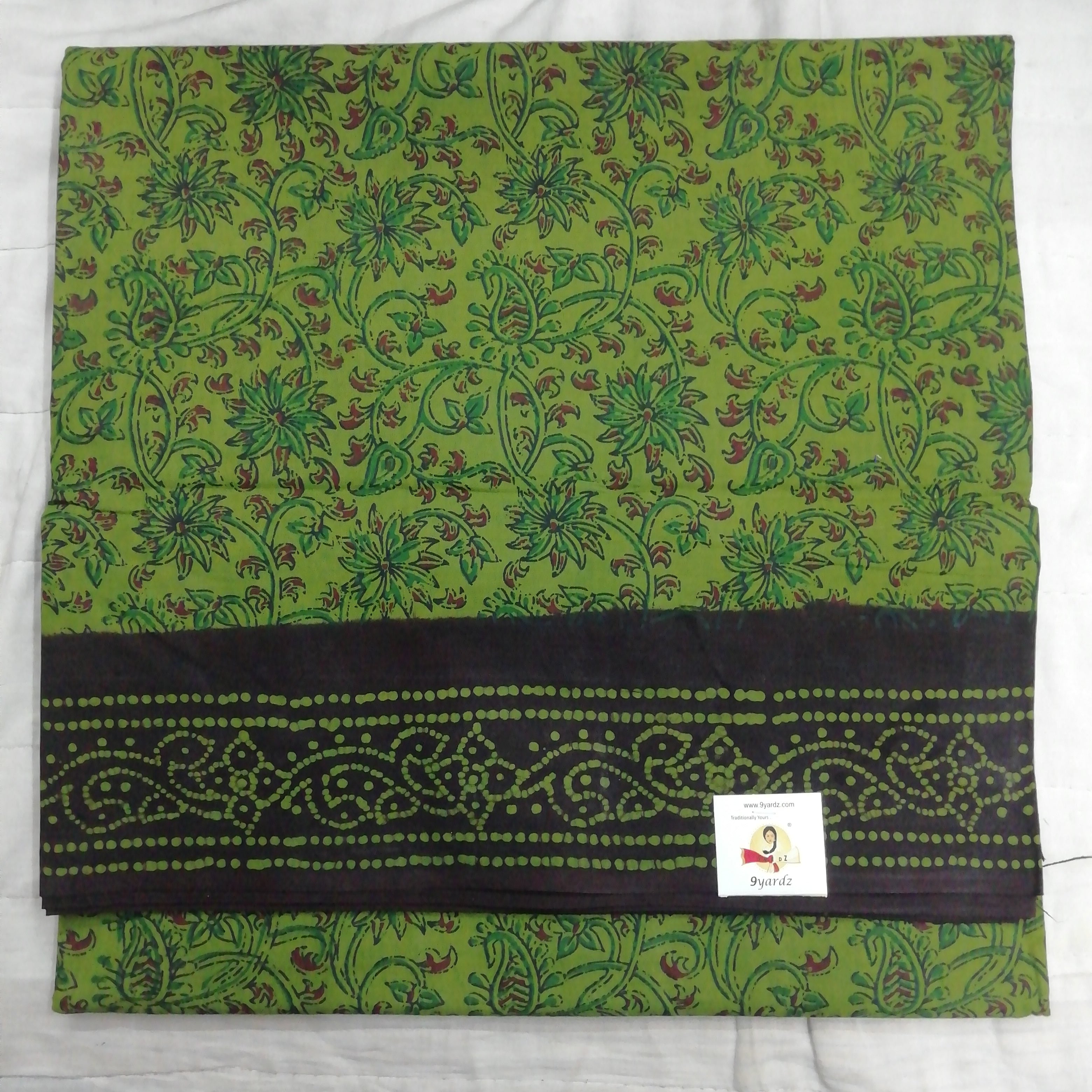 Colour Kalamkari Design- 10.5 yards