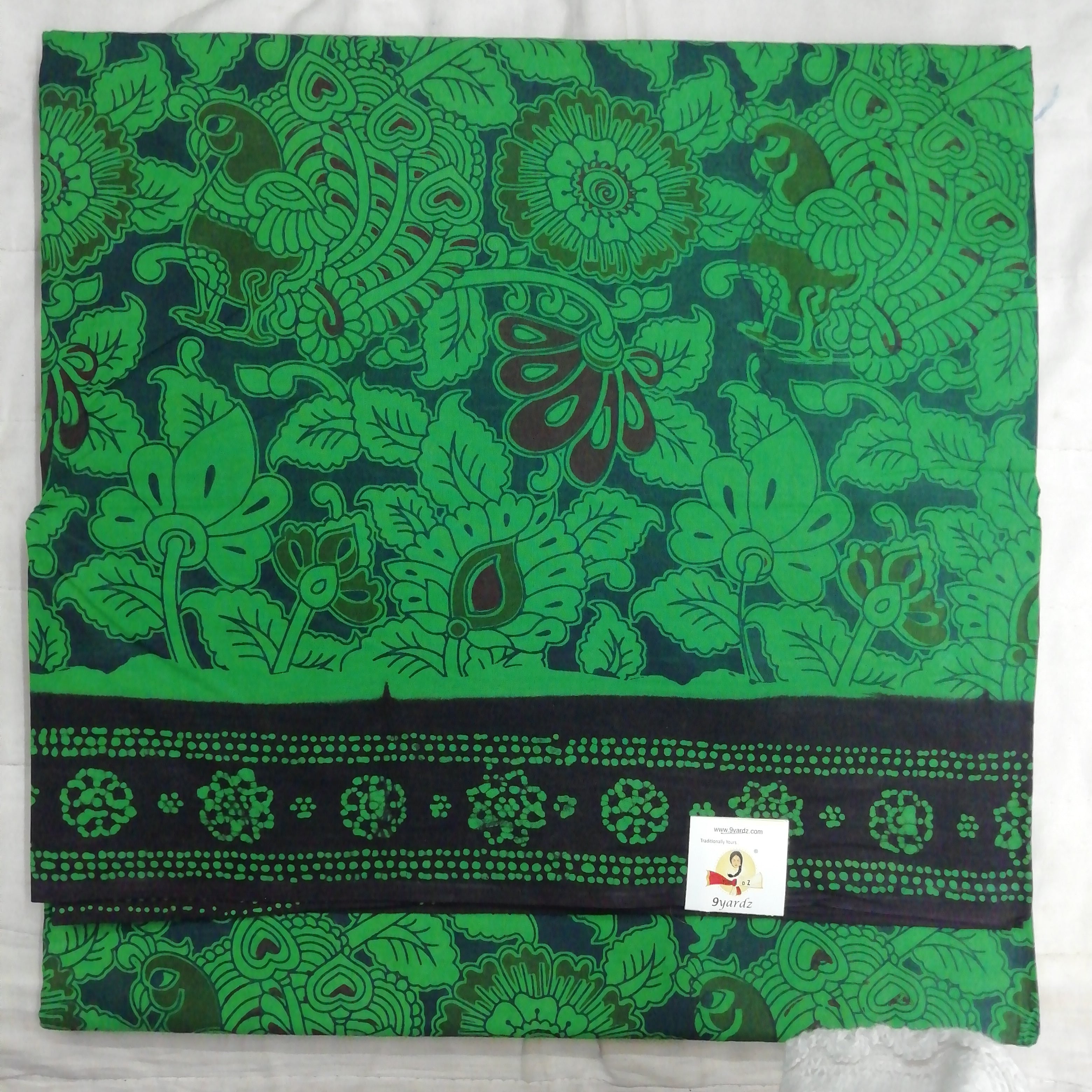 Colour Kalamkari Design- 10.5 yards