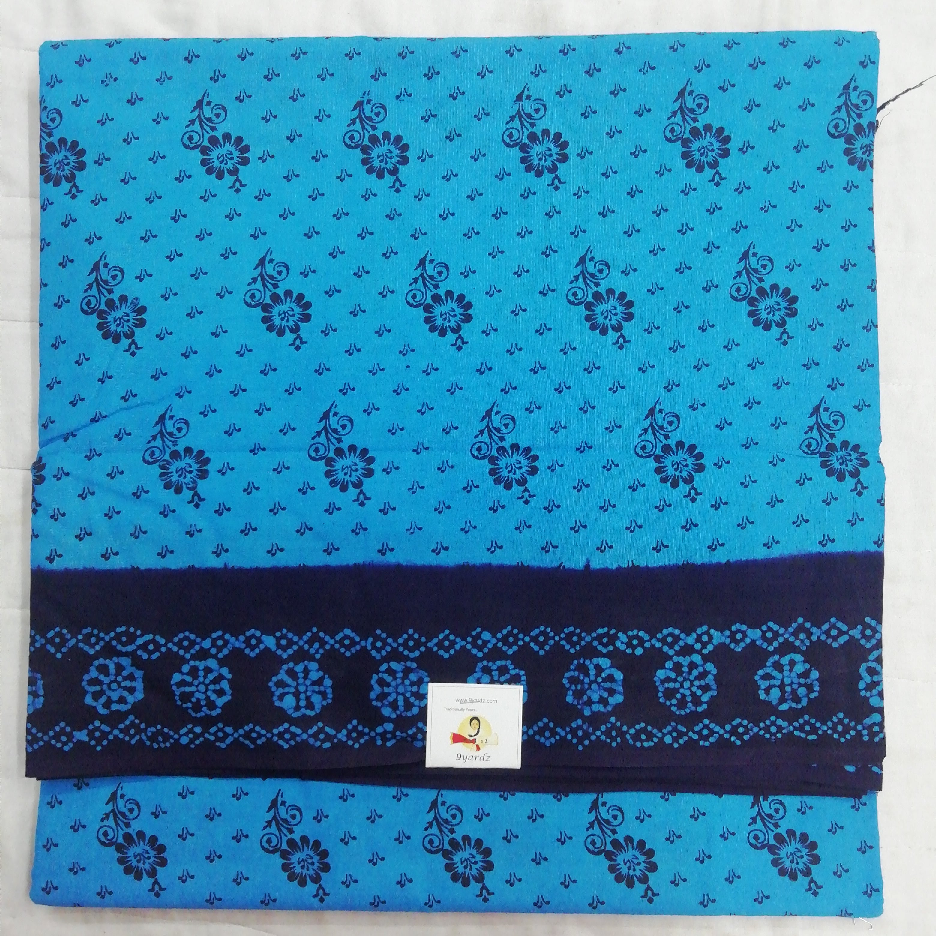 Sungudi cotton 10.5 yards madisar