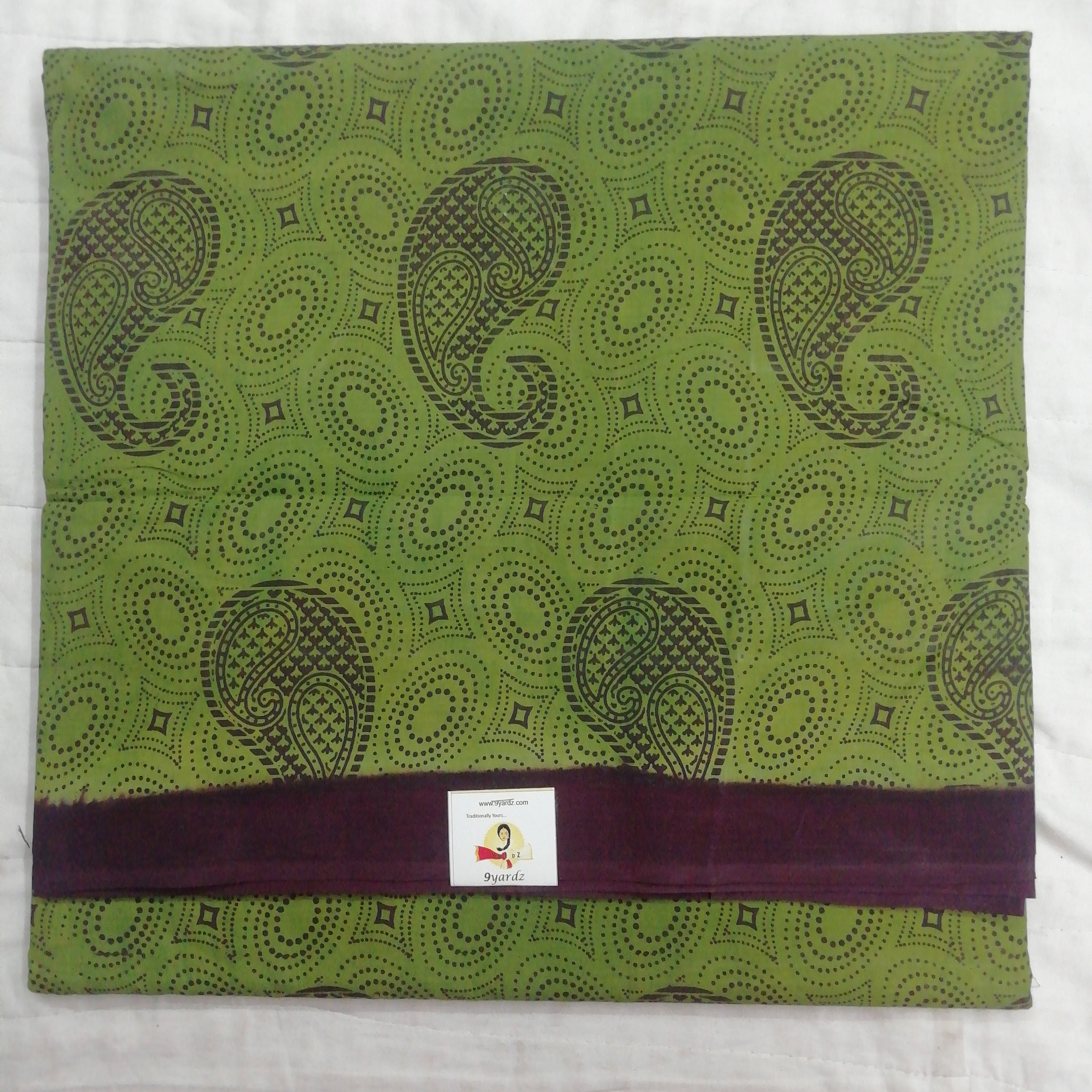 Sungudi cotton 10.5 yards madisar