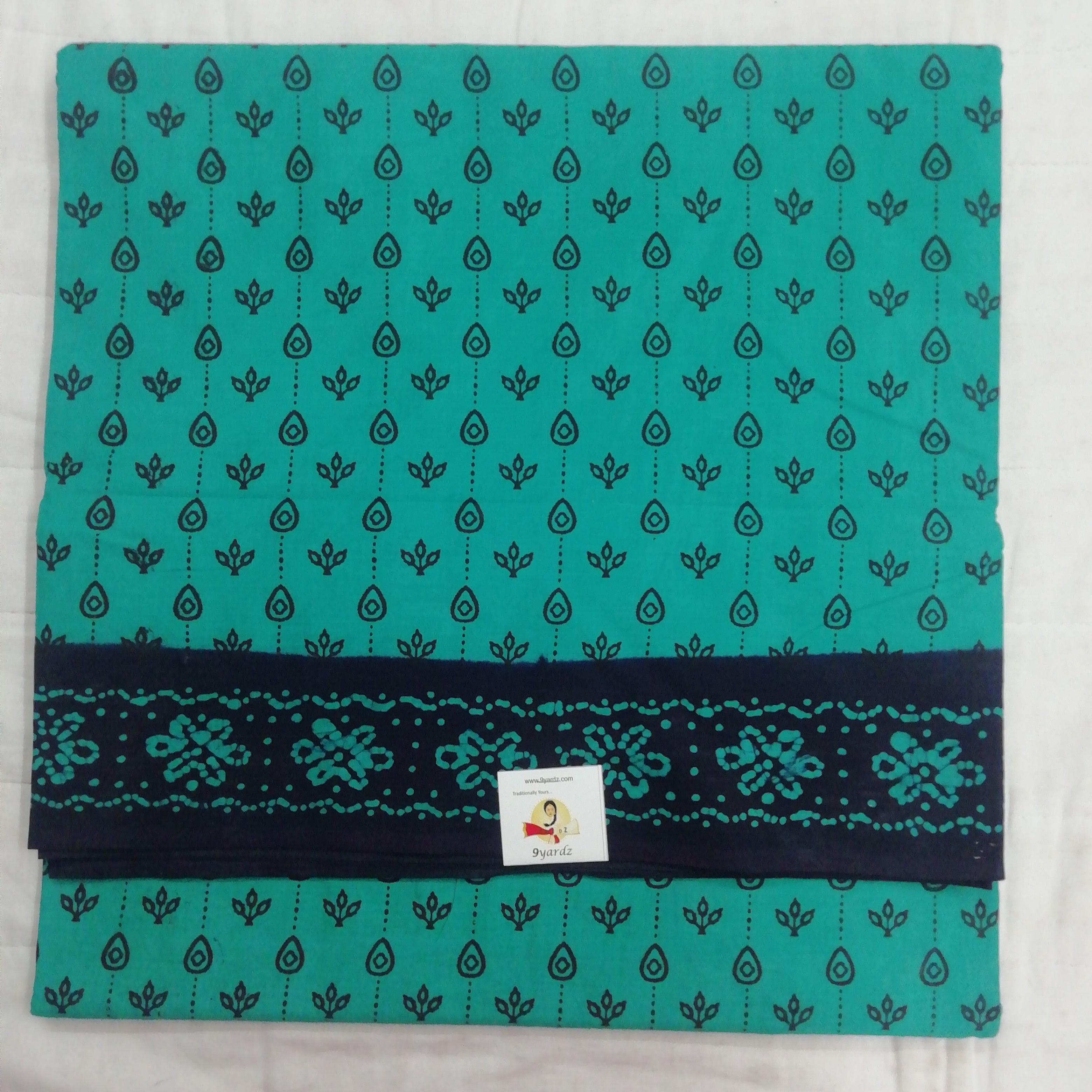 Sungudi cotton 10.5 yards madisar