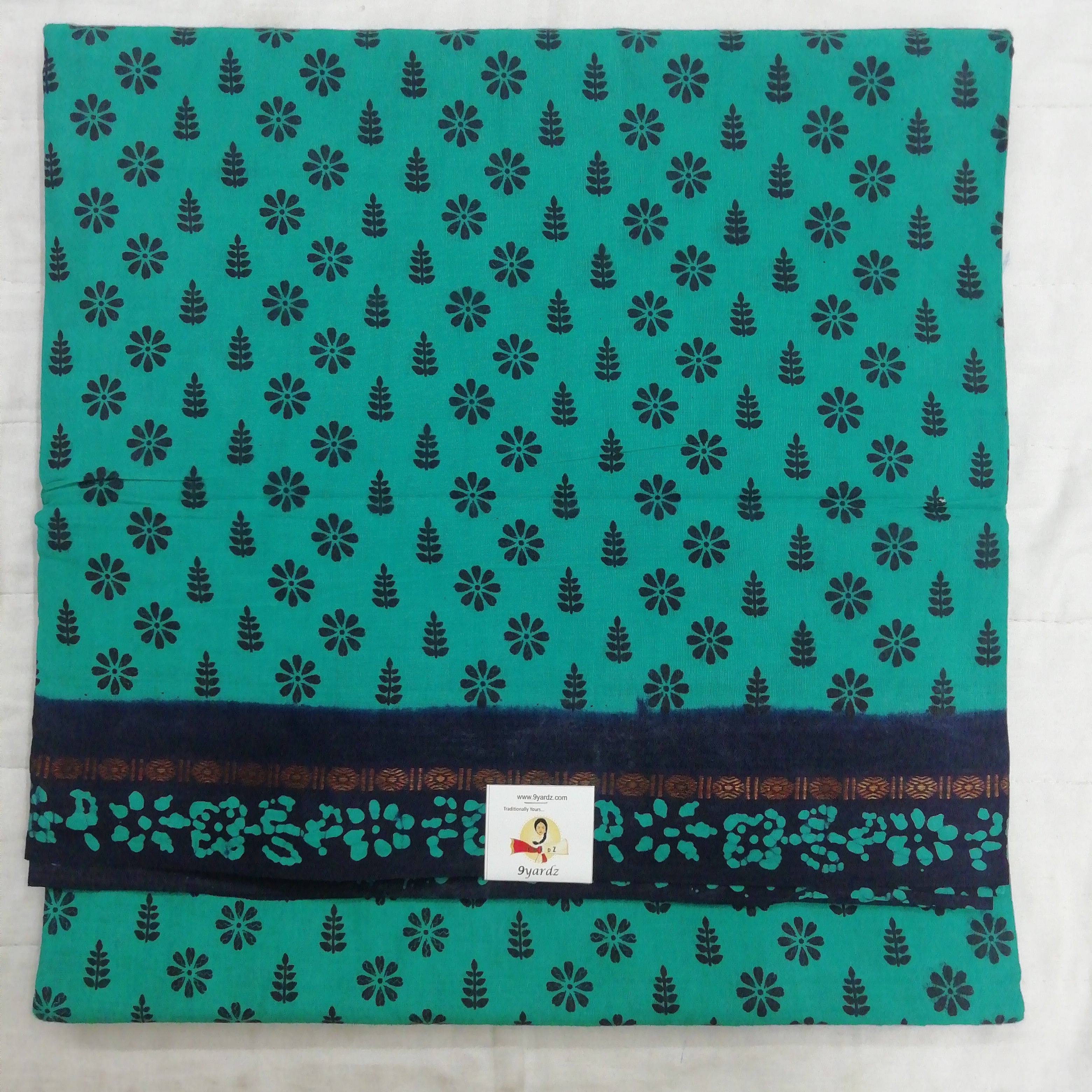 Sungudi cotton 10.5 yards madisar