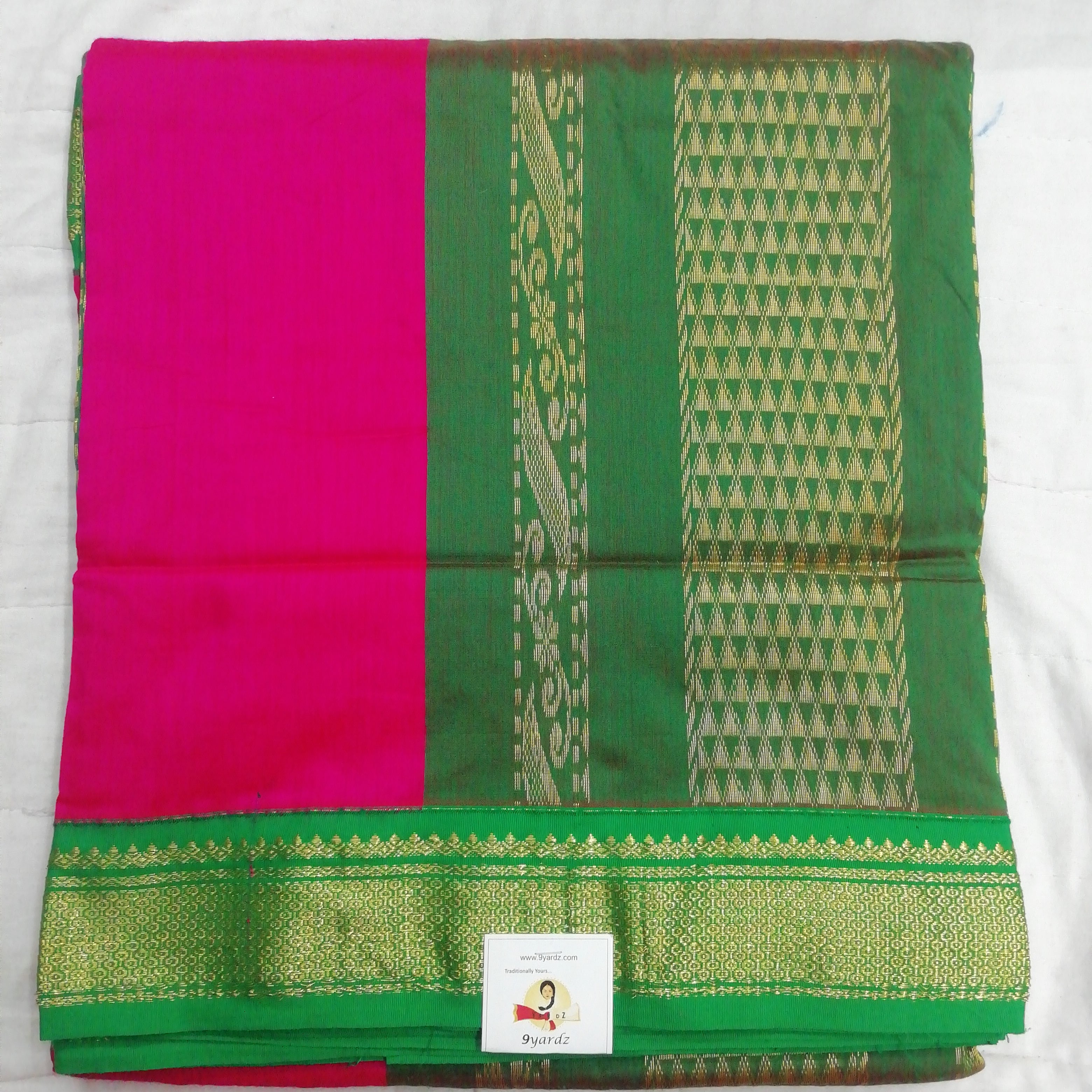 Kalyani Cotton 9 metres/ 10 yards approx madisar