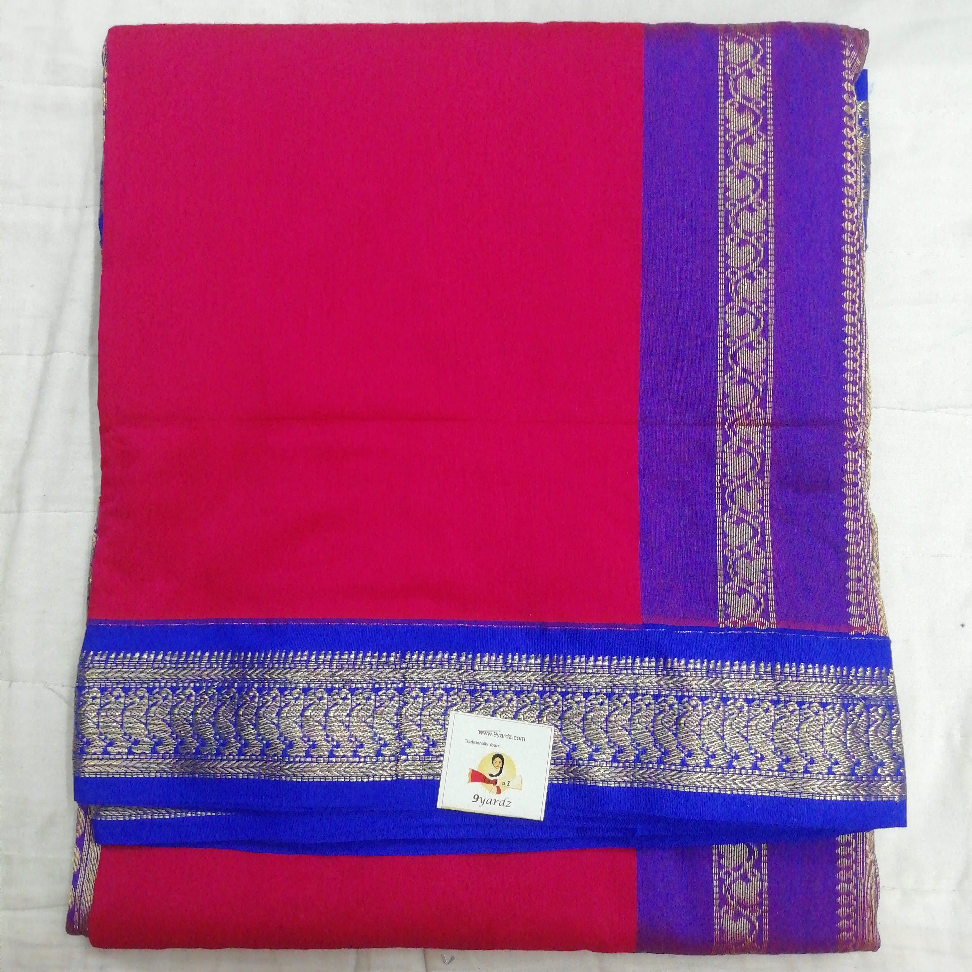 Kalyani Cotton 9 metres/ 10 yards approx madisar