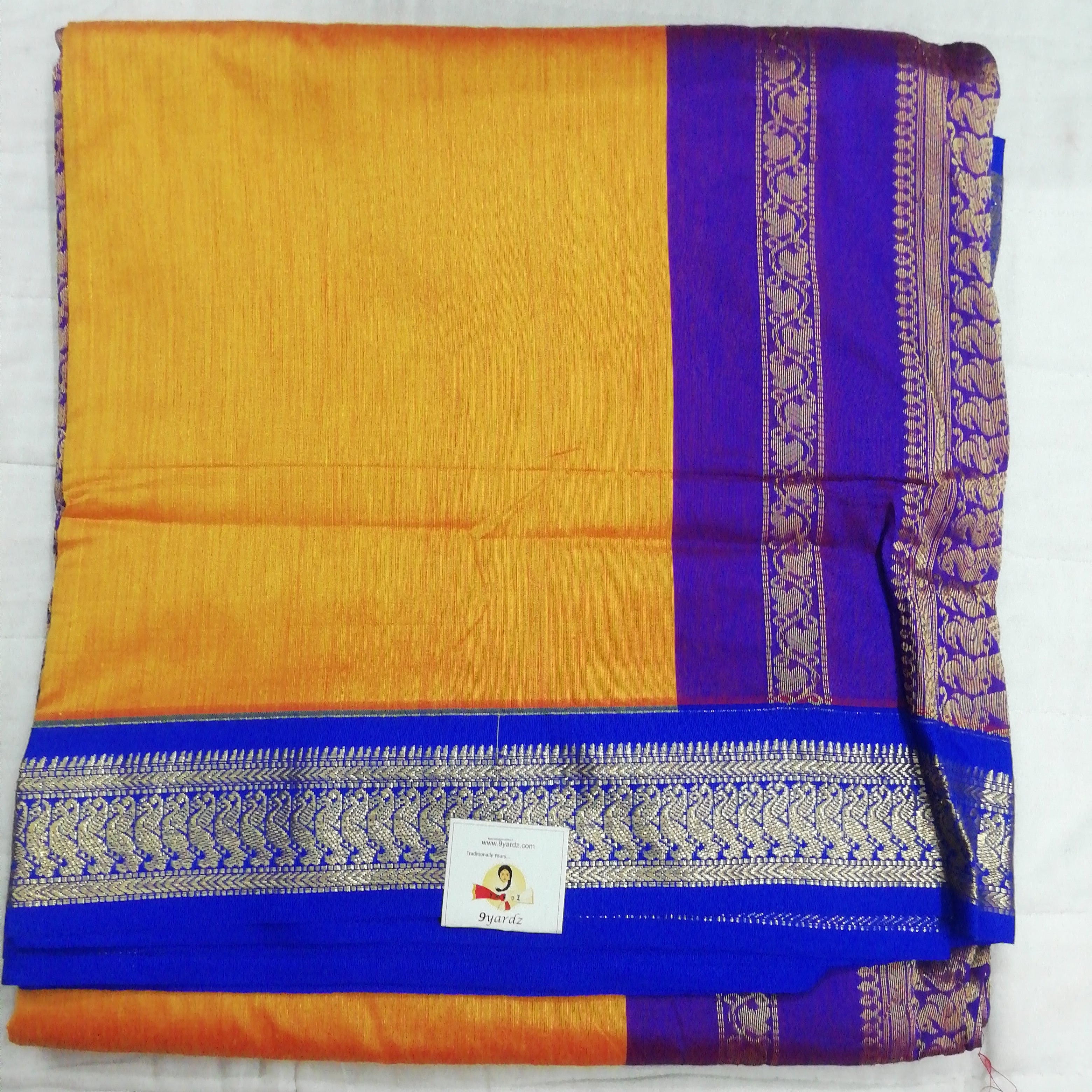 Kalyani Cotton 9 metres/ 10 yards approx madisar