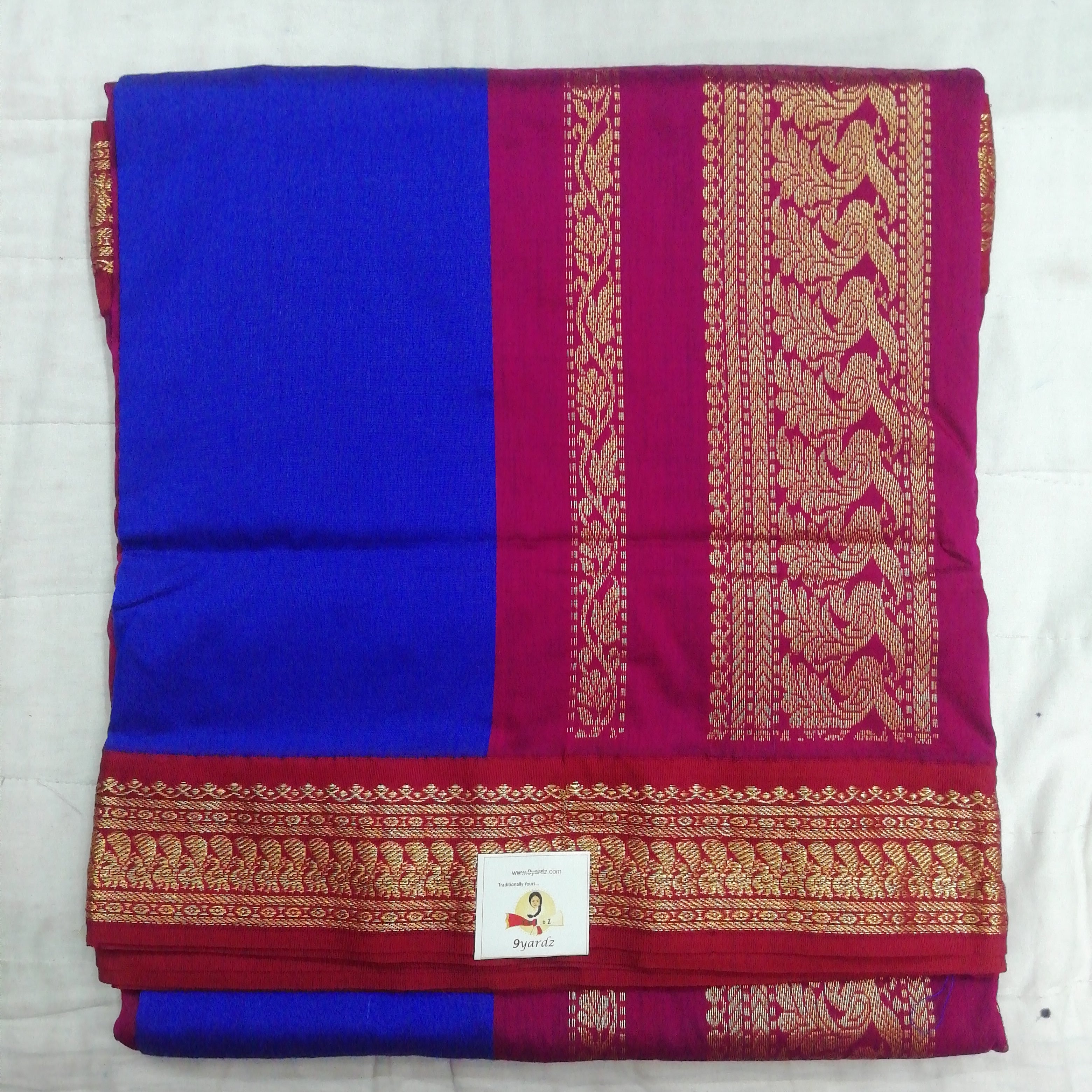 Kalyani Cotton 9 metres/ 10 yards approx madisar