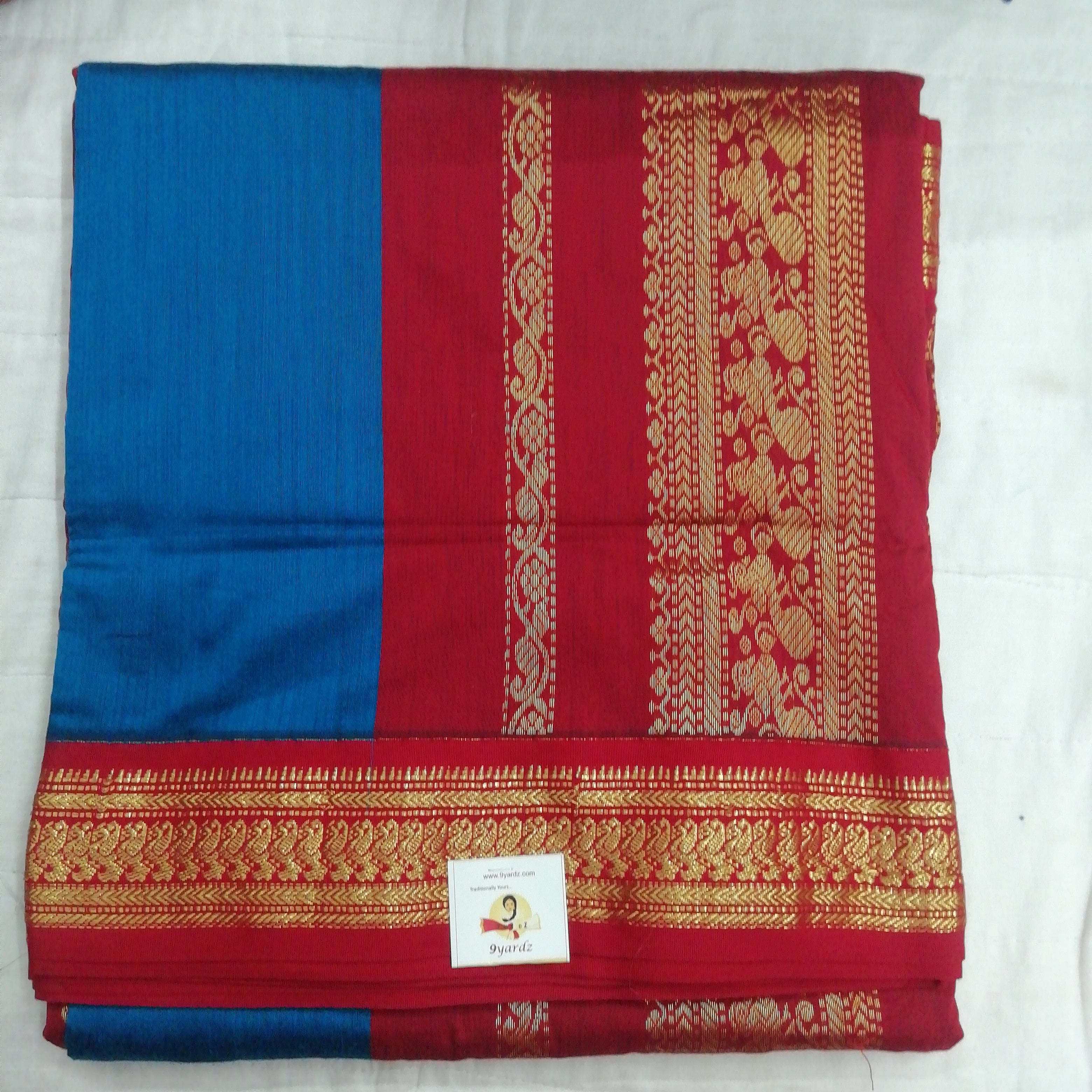 Kalyani Cotton 9 metres/ 10 yards approx madisar