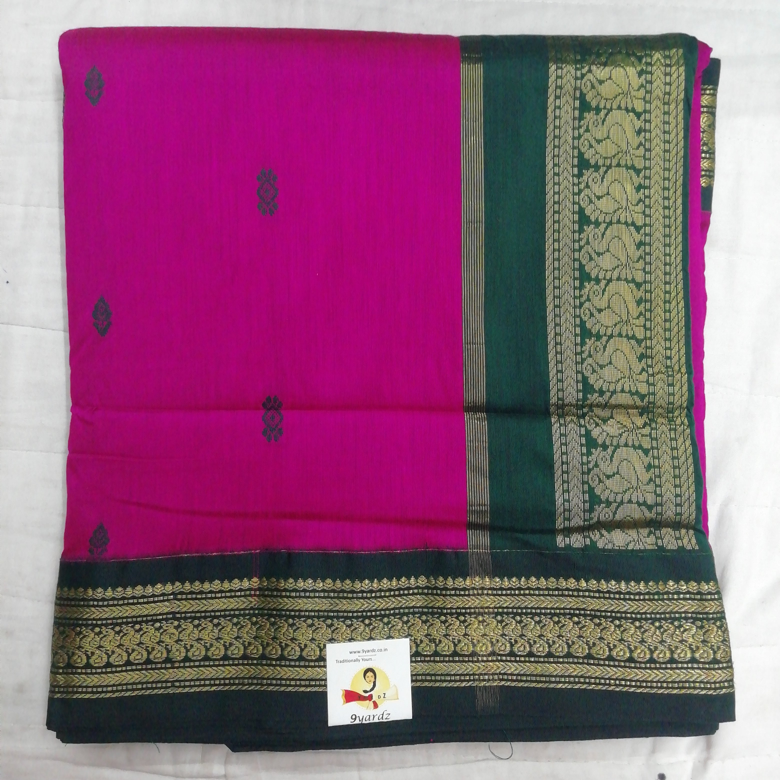 Kalyani Cotton 9 metres/ 10 yards approx madisar