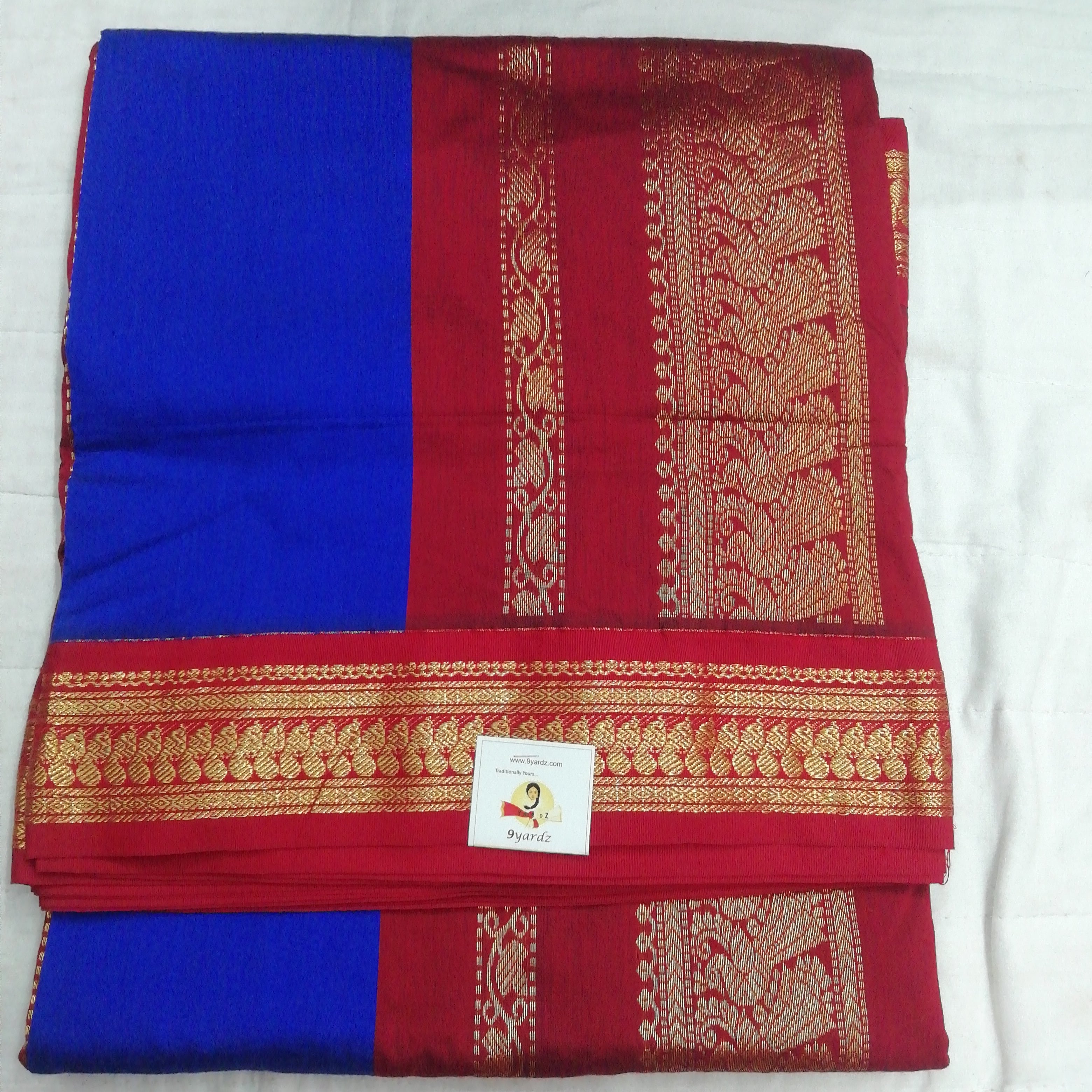Kalyani Cotton 9 metres/ 10 yards approx madisar