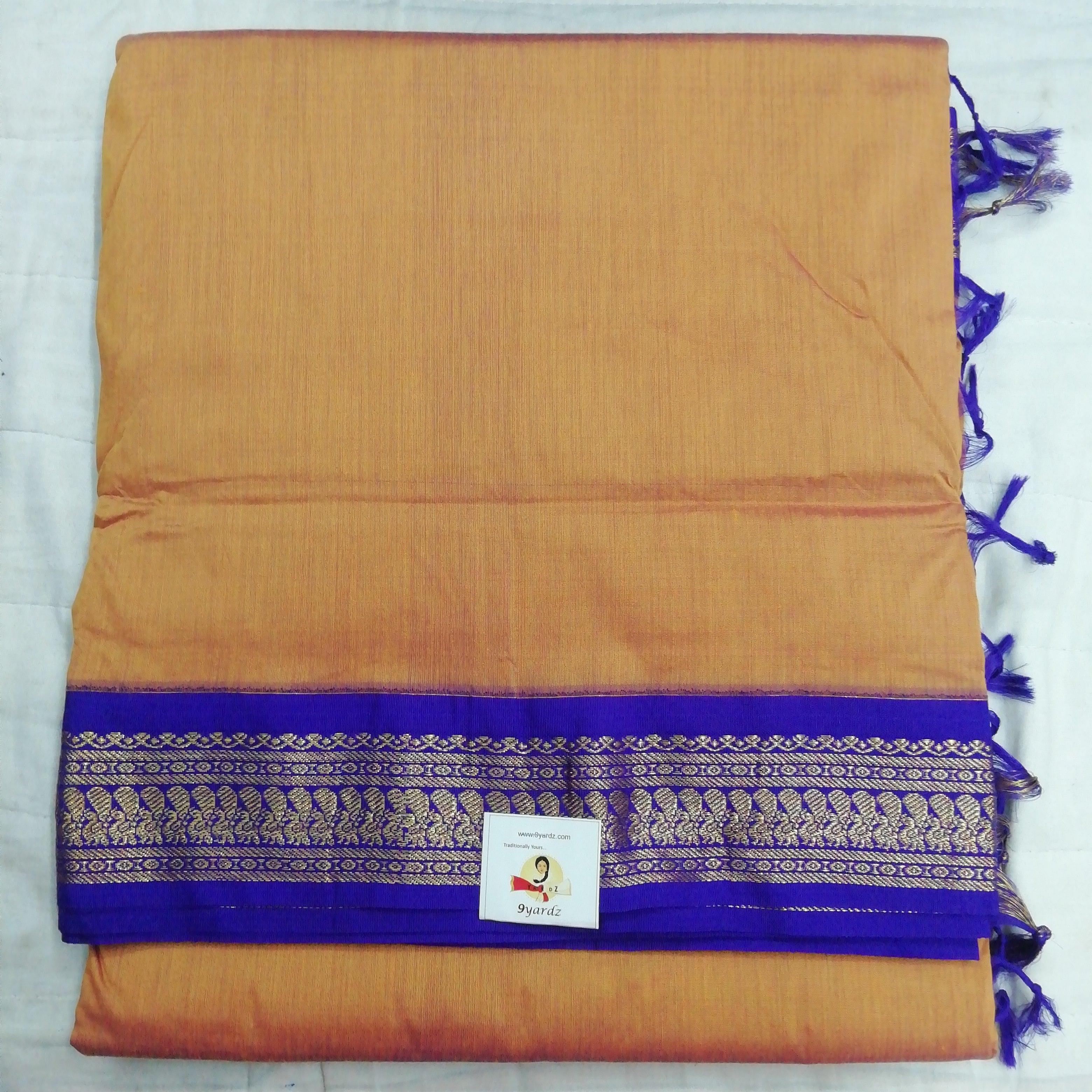 Kalyani Cotton 9 metres/ 10 yards approx madisar