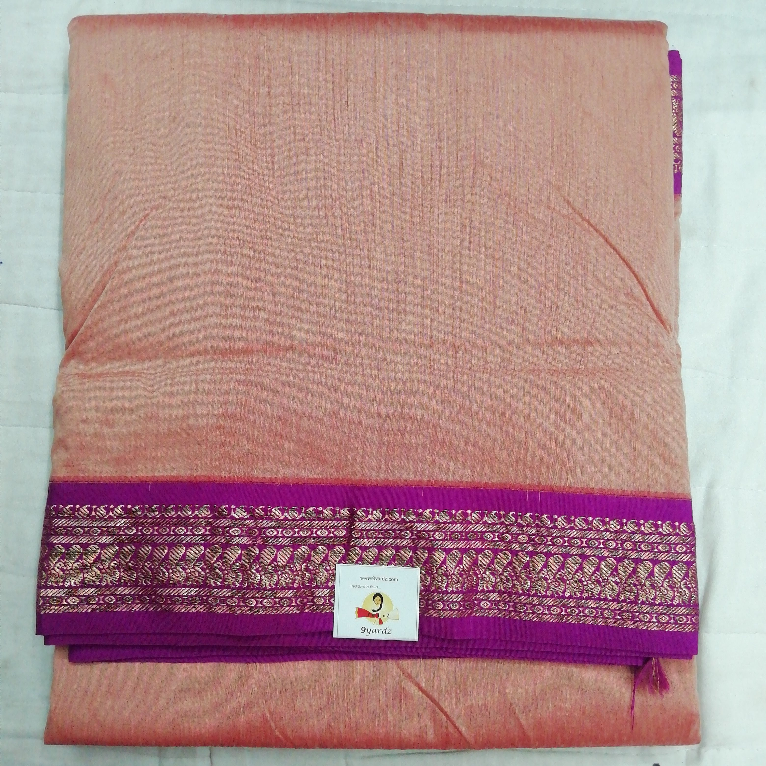 Kalyani Cotton 9 metres/ 10 yards approx madisar