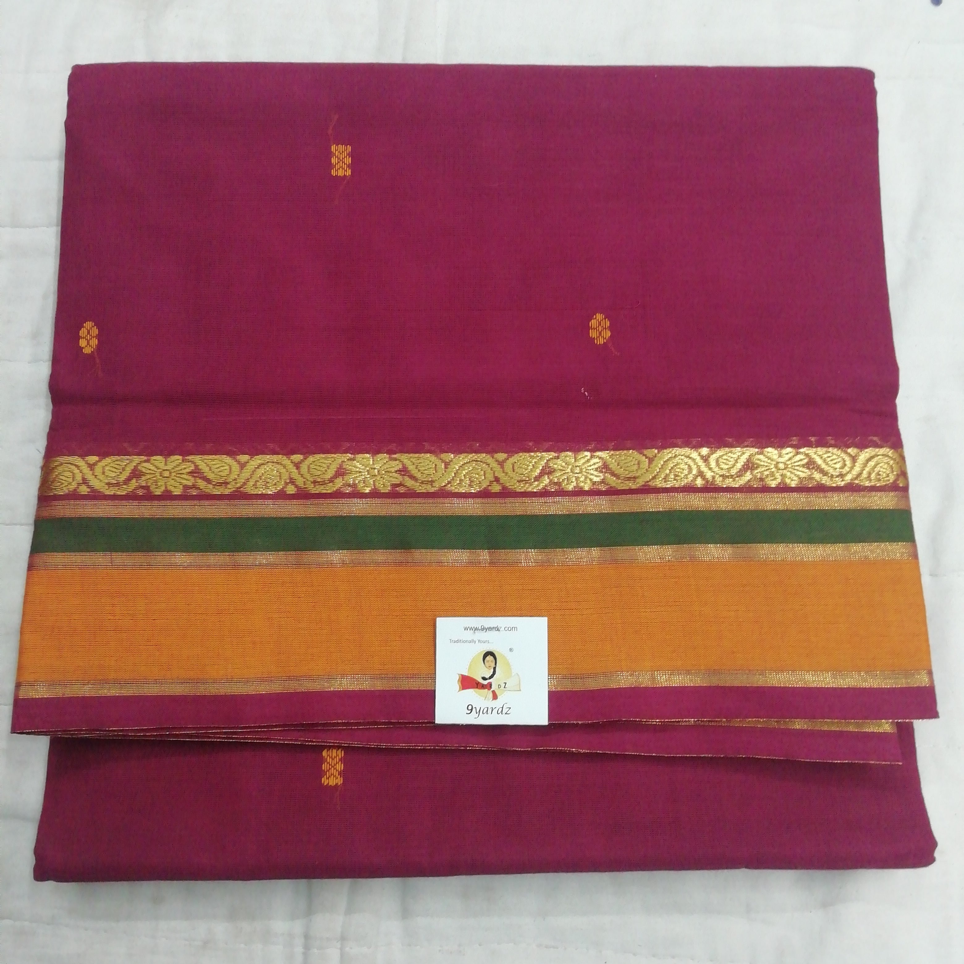 Chettinadu / Karaikudi cotton 8 metres