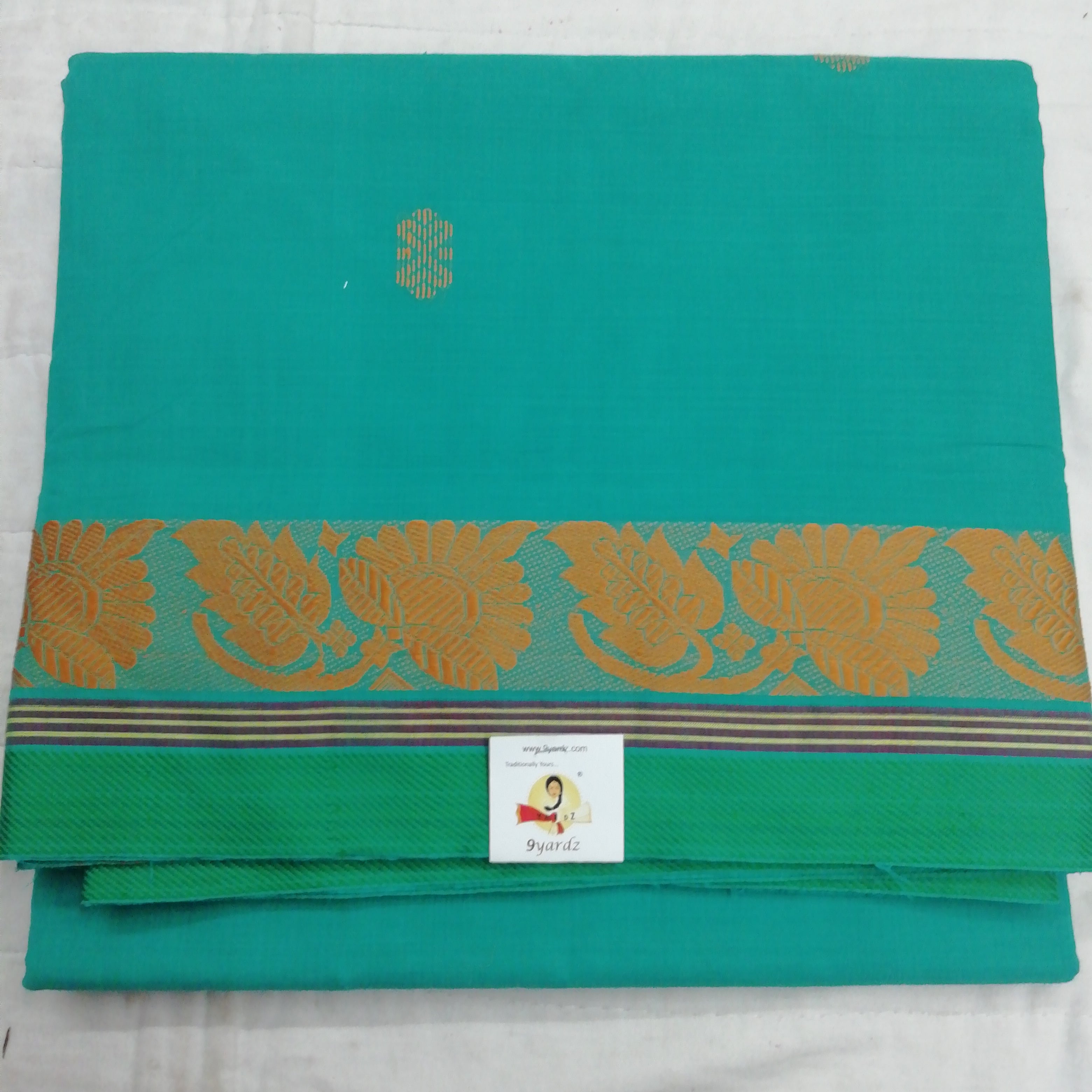 Chettinadu / Karaikudi cotton 8 metres saree