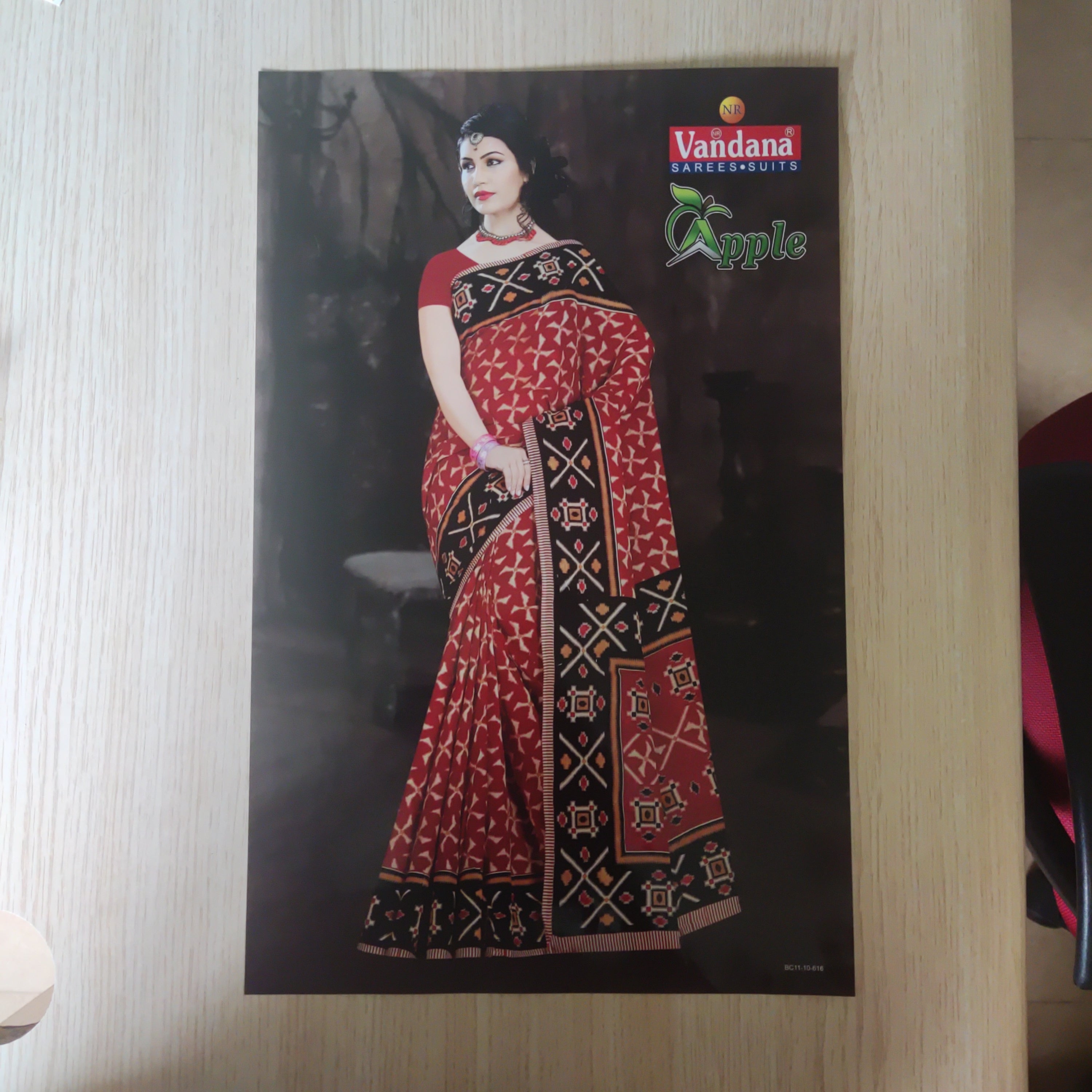 Cotton printed saree