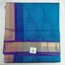 Load image into Gallery viewer, Pure silk cotton- embossed, Reverse Pallu 10 yards madisar