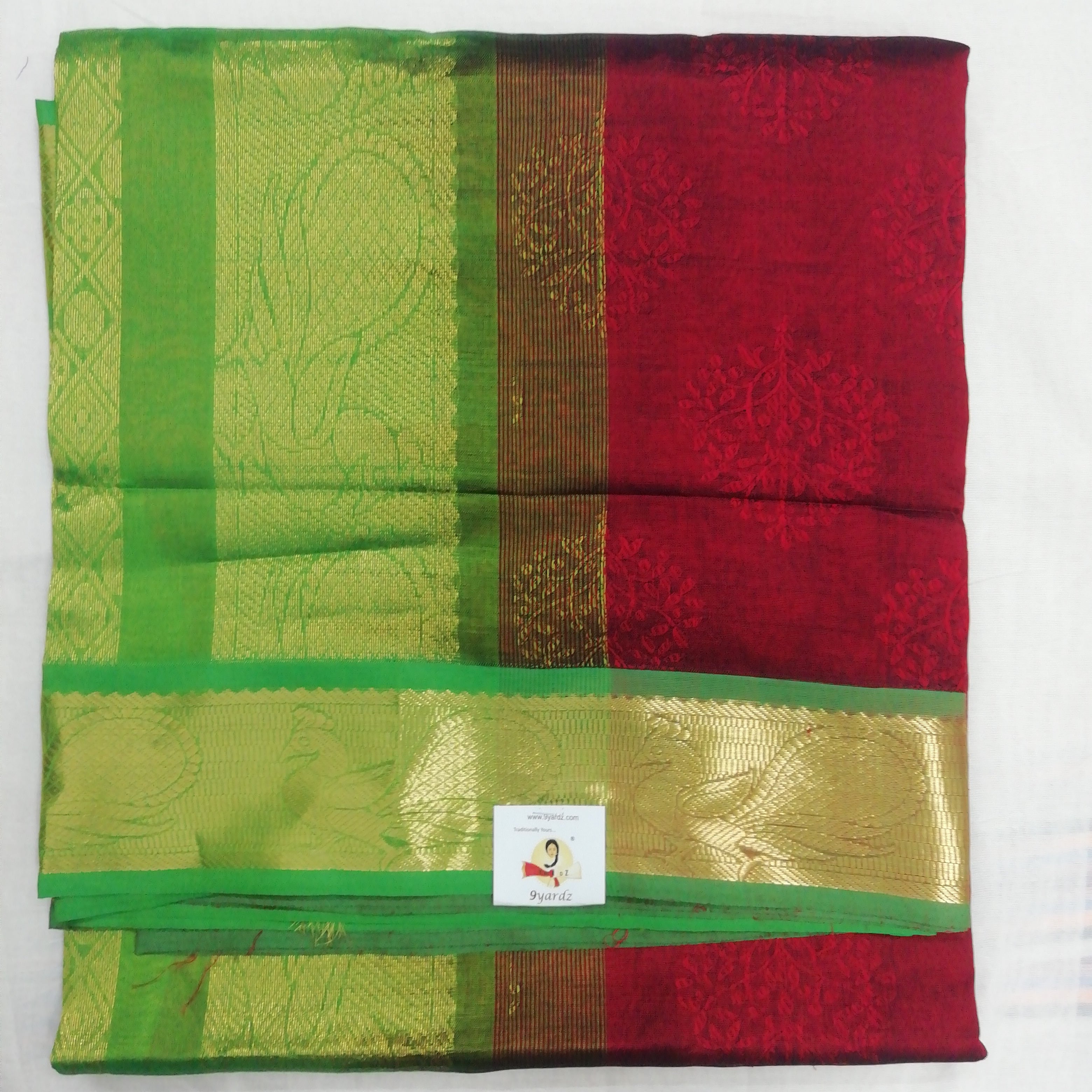 Rich Pallu Silk Cotton 6yardz
