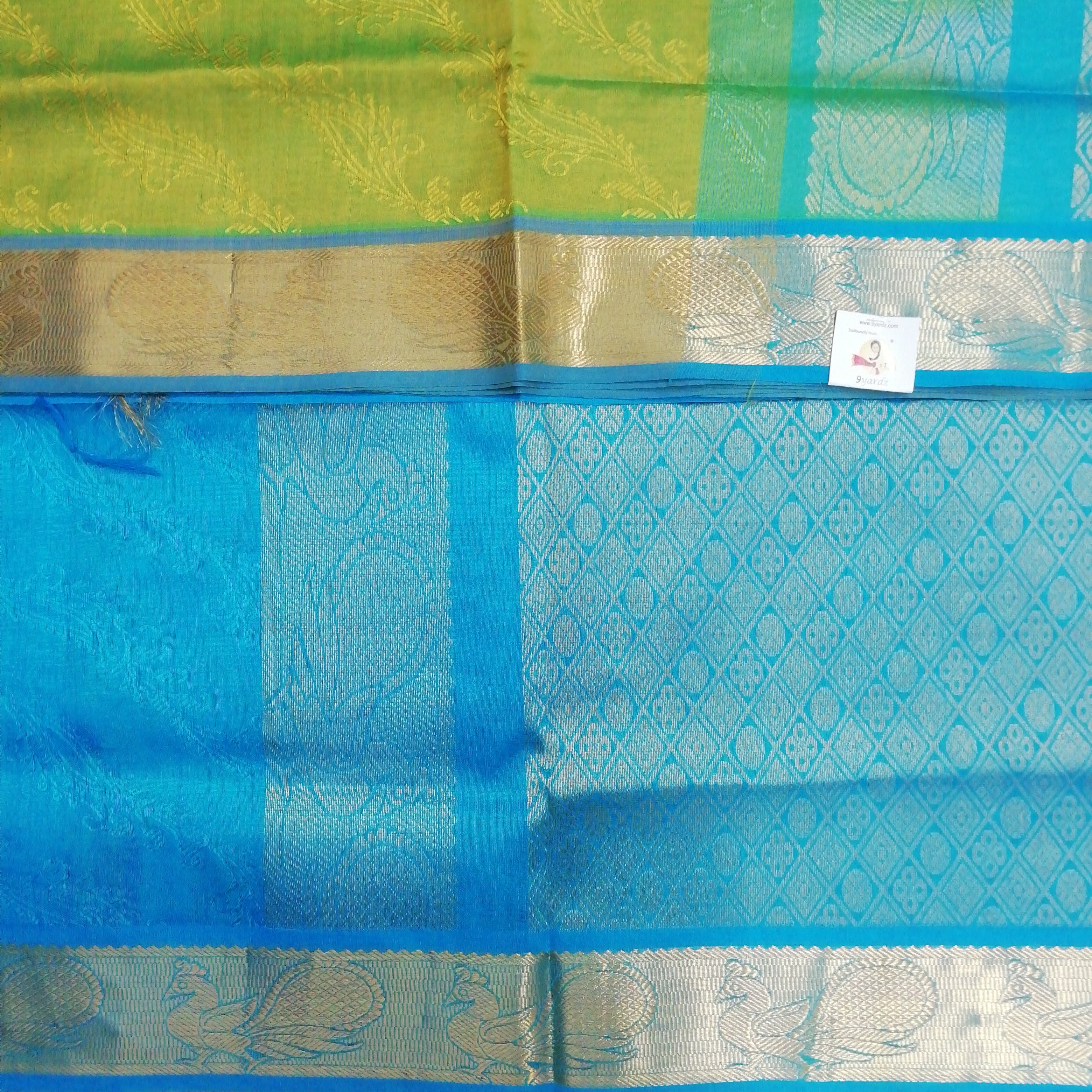 Rich Pallu Silk Cotton 6yardz