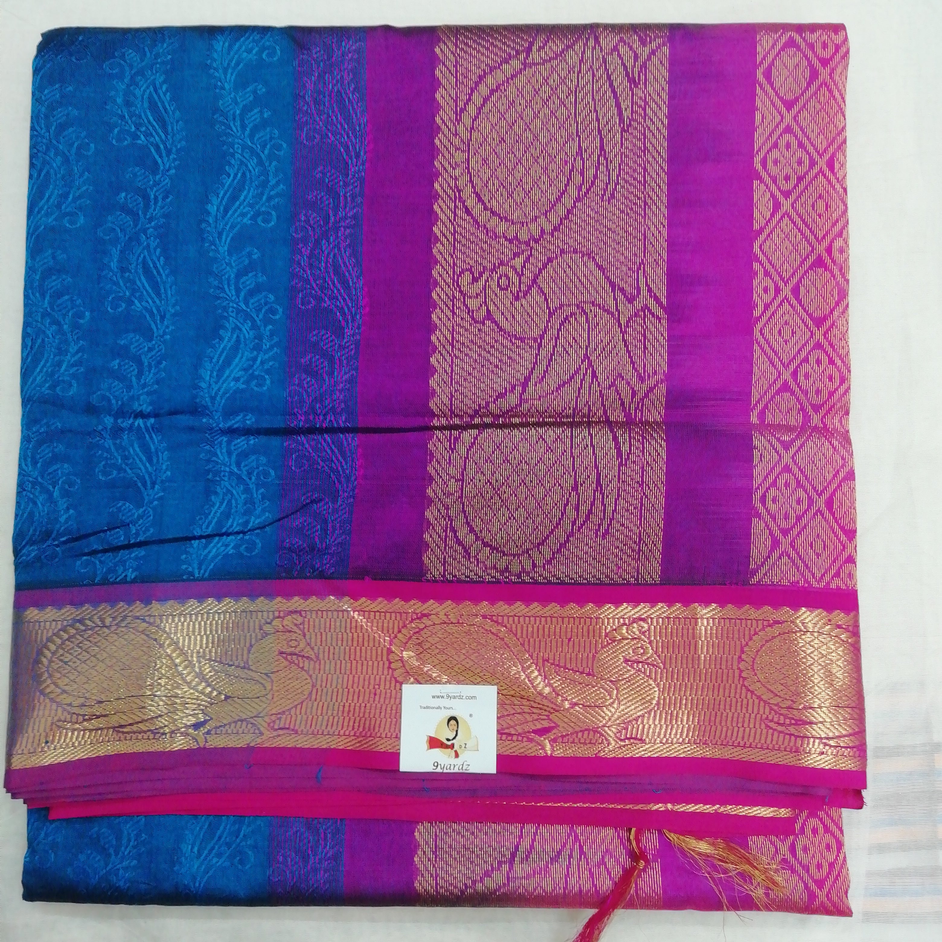 Rich Pallu Silk Cotton 6yardz